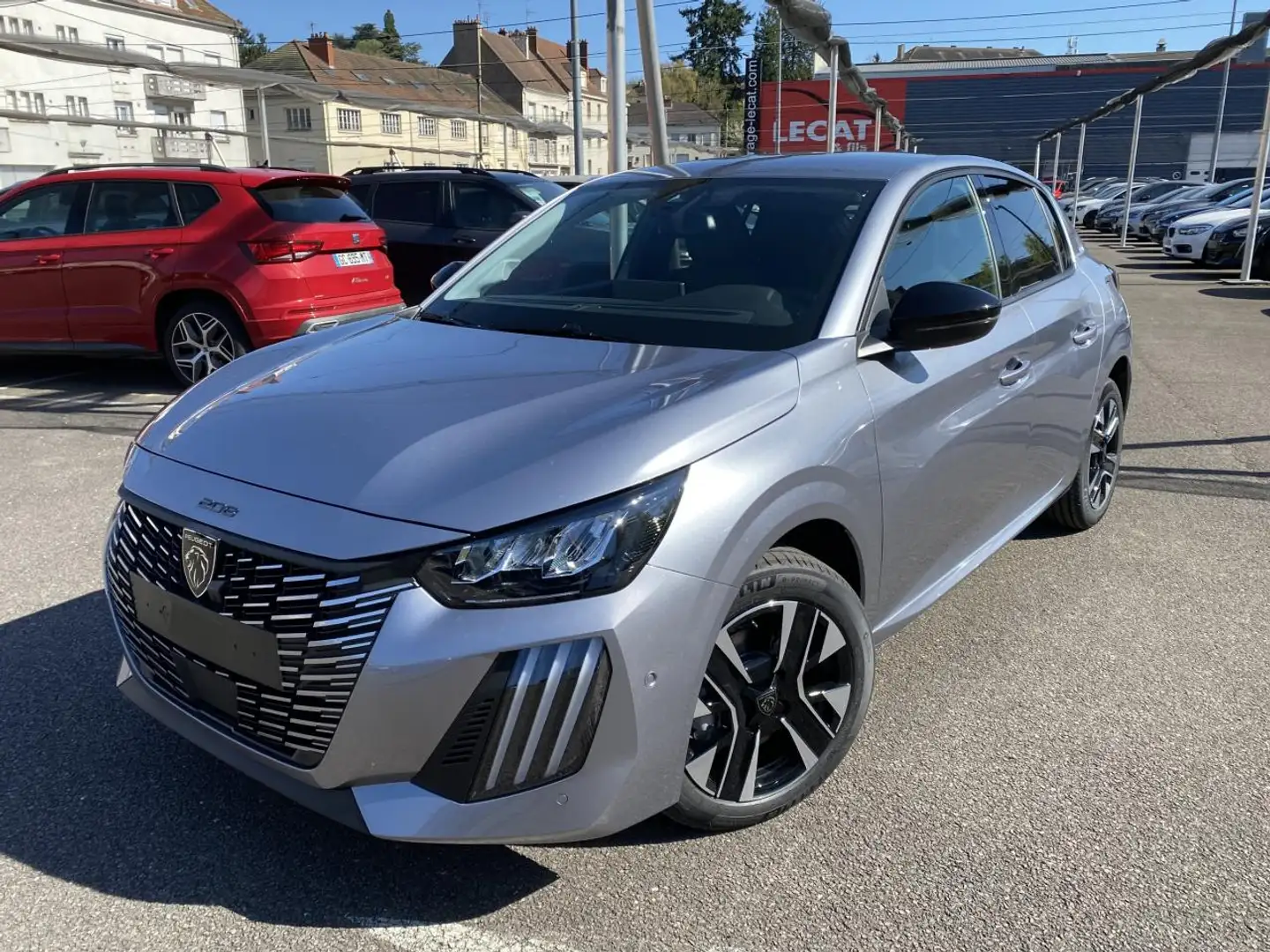 Peugeot 208 II (2) 1.2 Hybrid 110 e-DCS6 Allure PACK VISION \u Gris - 1