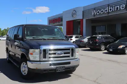 Blue 2009 Ford E-Series E-250 Cargo Van Van Rear-Wheel Drive 4-Speed Automatic