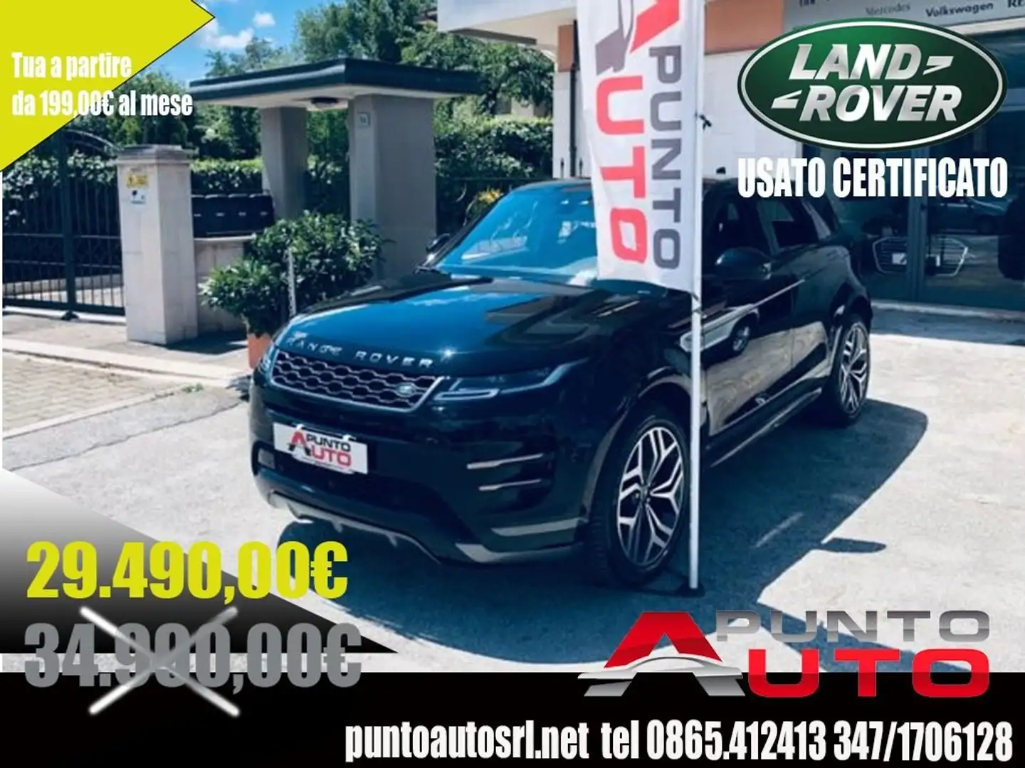 Land Rover Range Rover Evoque 2.0D AWD TETTO COCKPI Auto R-Dynamic Nero - 1