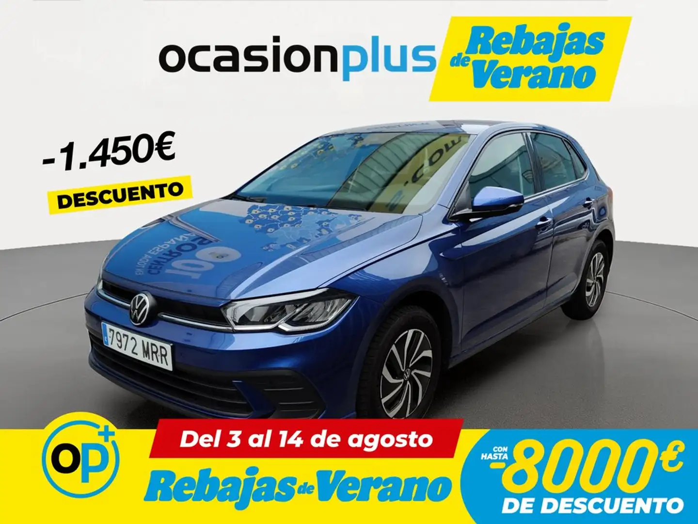 Volkswagen Polo 1.0 TSI Life 70kW Azul - 1