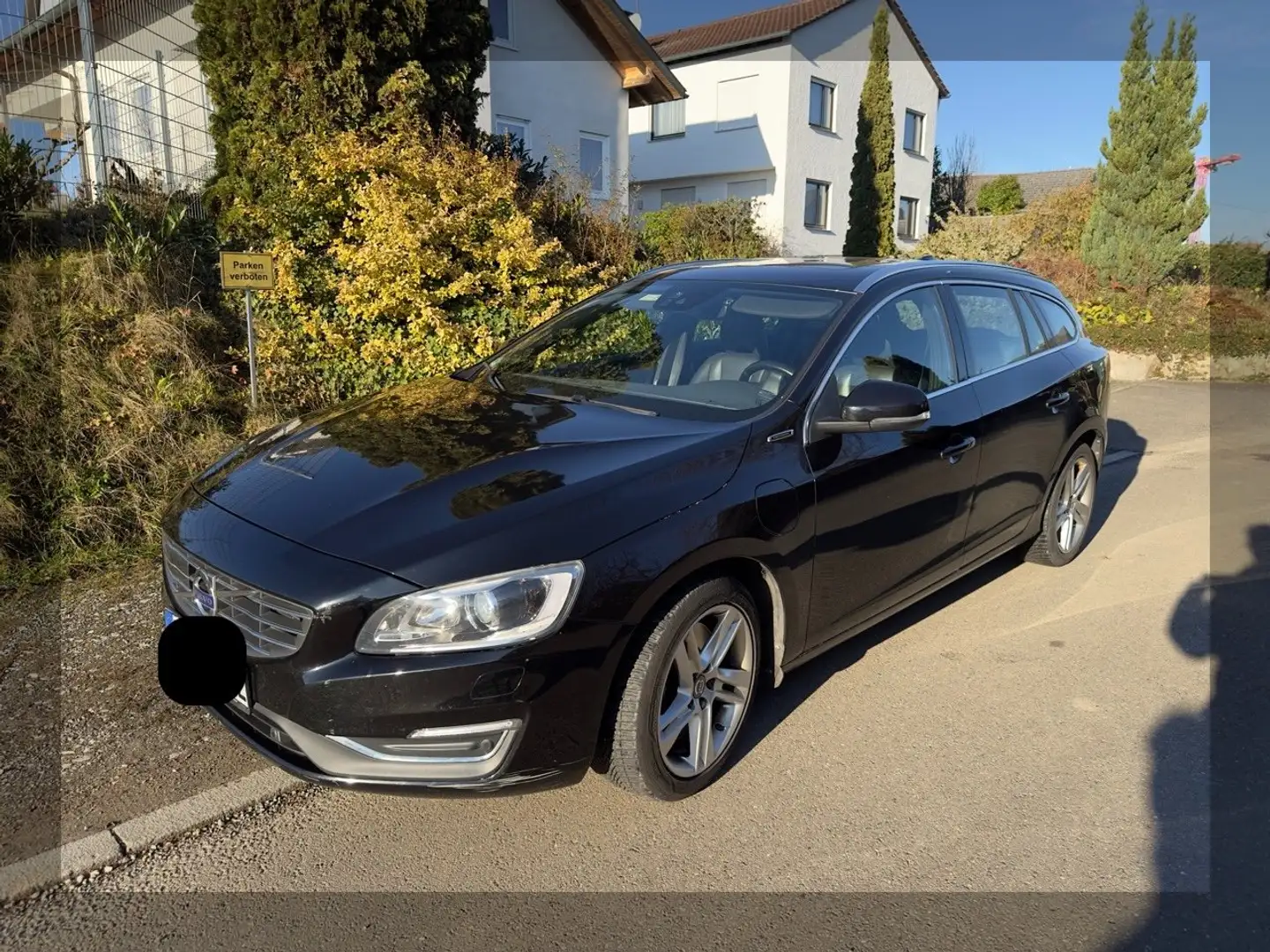 Volvo V60 V60 D6 Twin Engine Geartronic Summum Schwarz - 2