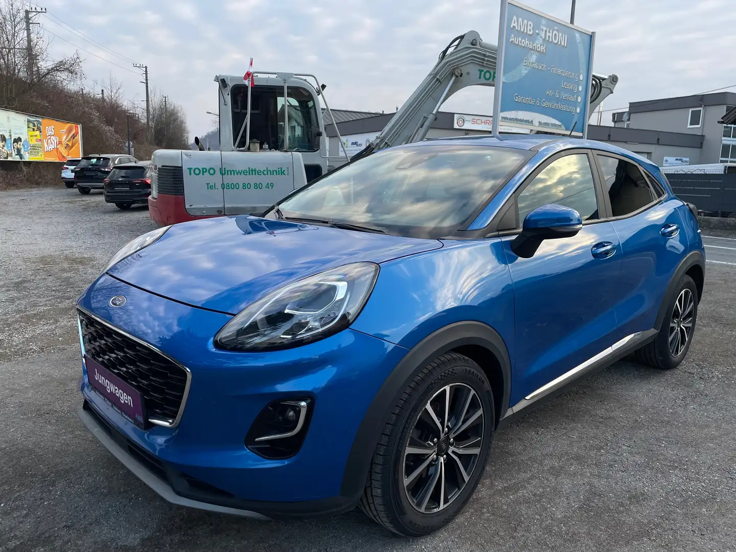 Ford Puma Titanium 125 PS,* LED, Winter-Paket, Tempomat,...* Blau - 1