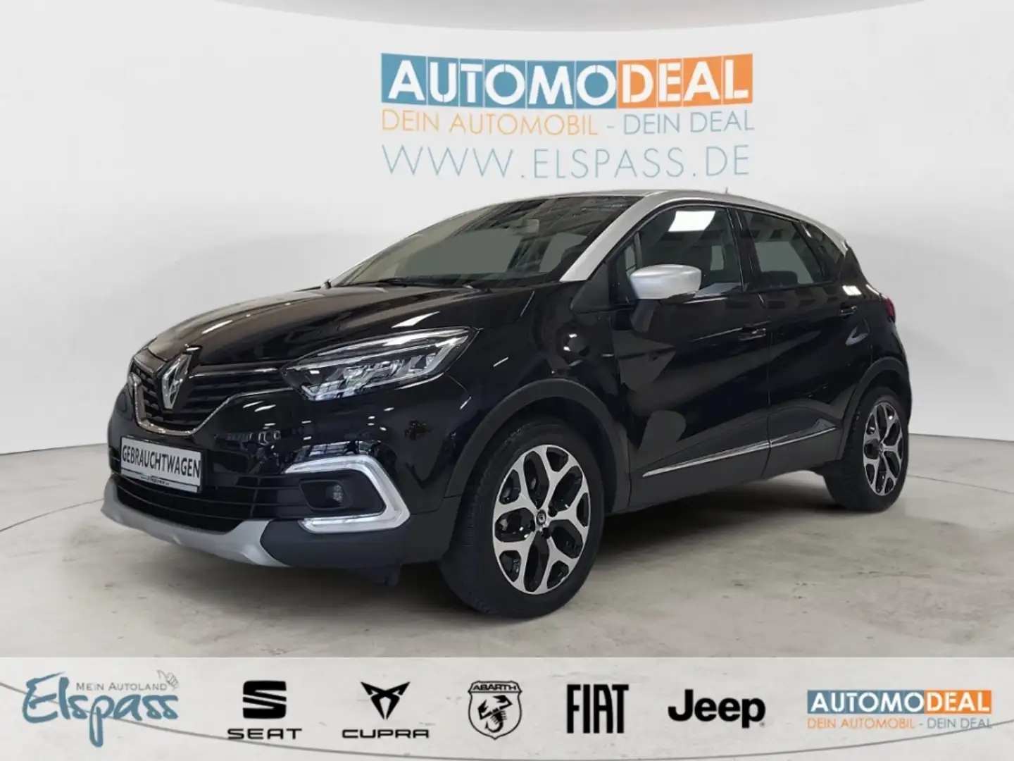 Renault Captur Intens AUTOMATIK ALLWETTER NAV LED SITZ.HZG KEYLES Noir - 1