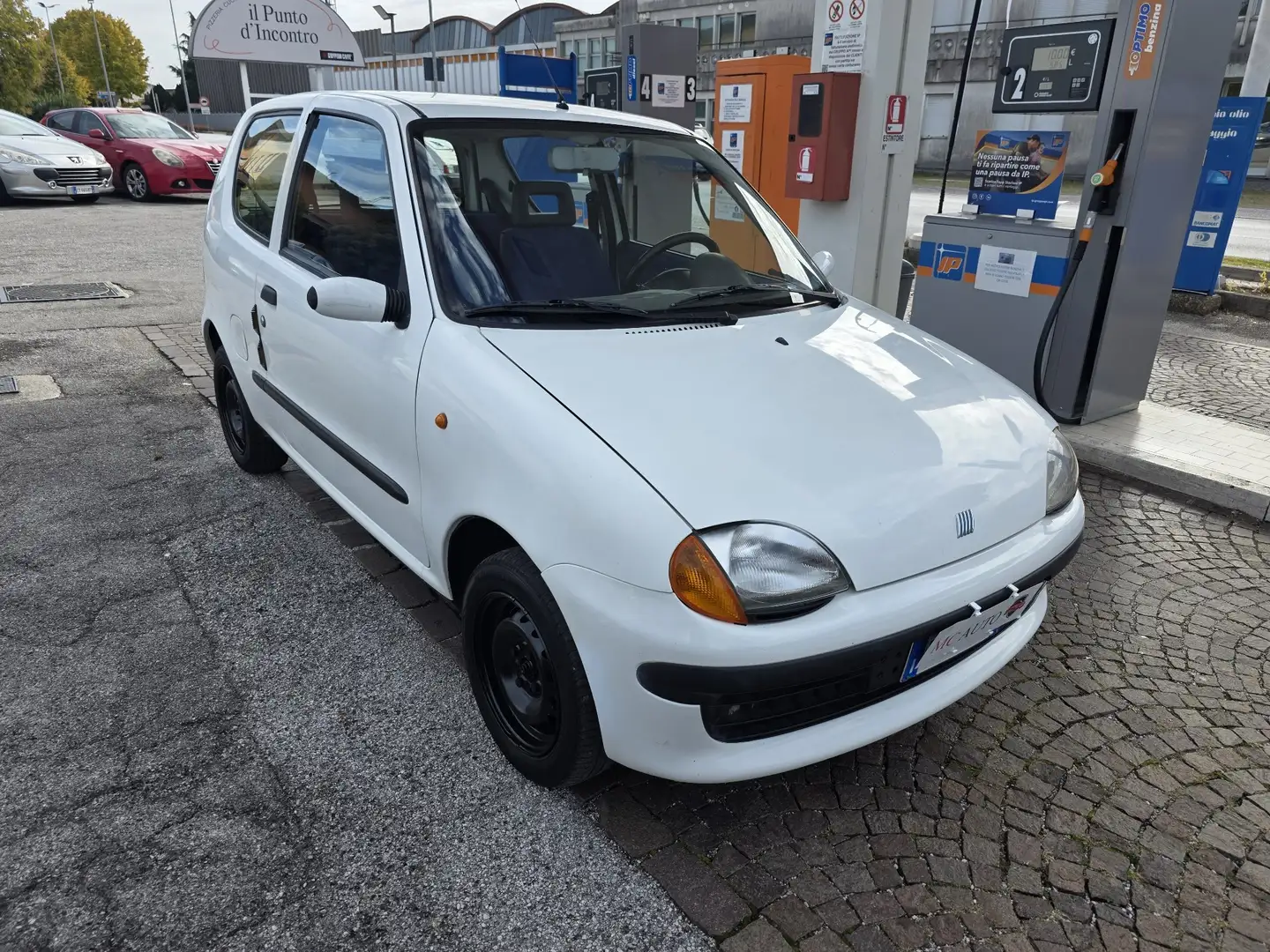 Fiat Seicento 1.1 Hobby con207.000km Neopatentati ok Servosterzo Bianco - 1