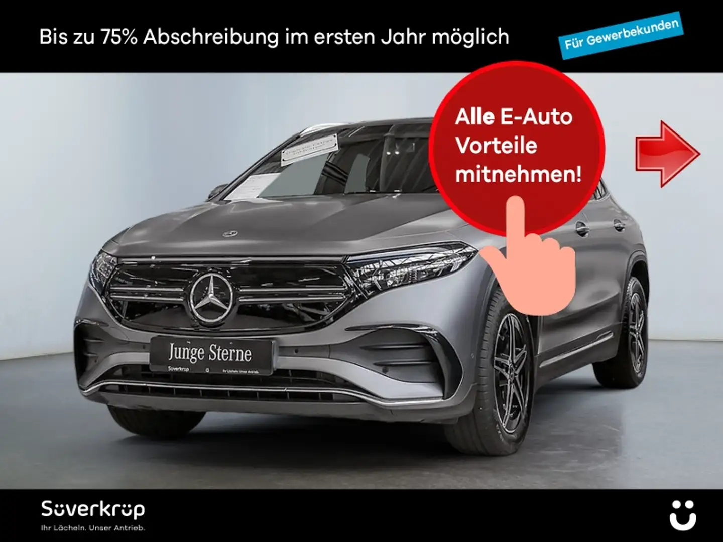 Mercedes-Benz EQA 250 AMG SPUR KAMERA PDC SHZ STANDH Grau - 1