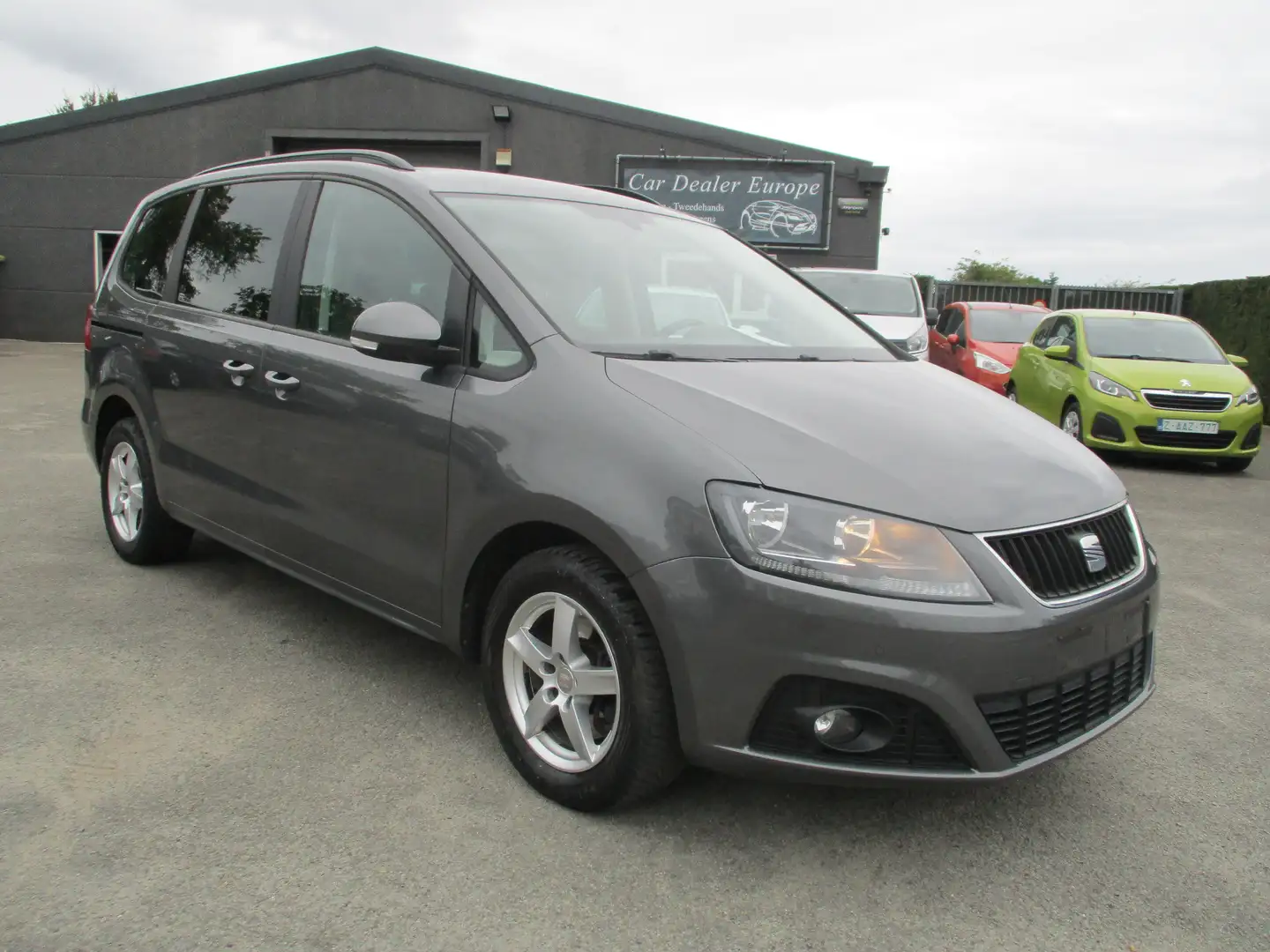 SEAT Alhambra 2.0 TDI Navi/Camera/7-Zitpl./Garantie/Gekeurd Gris - 2