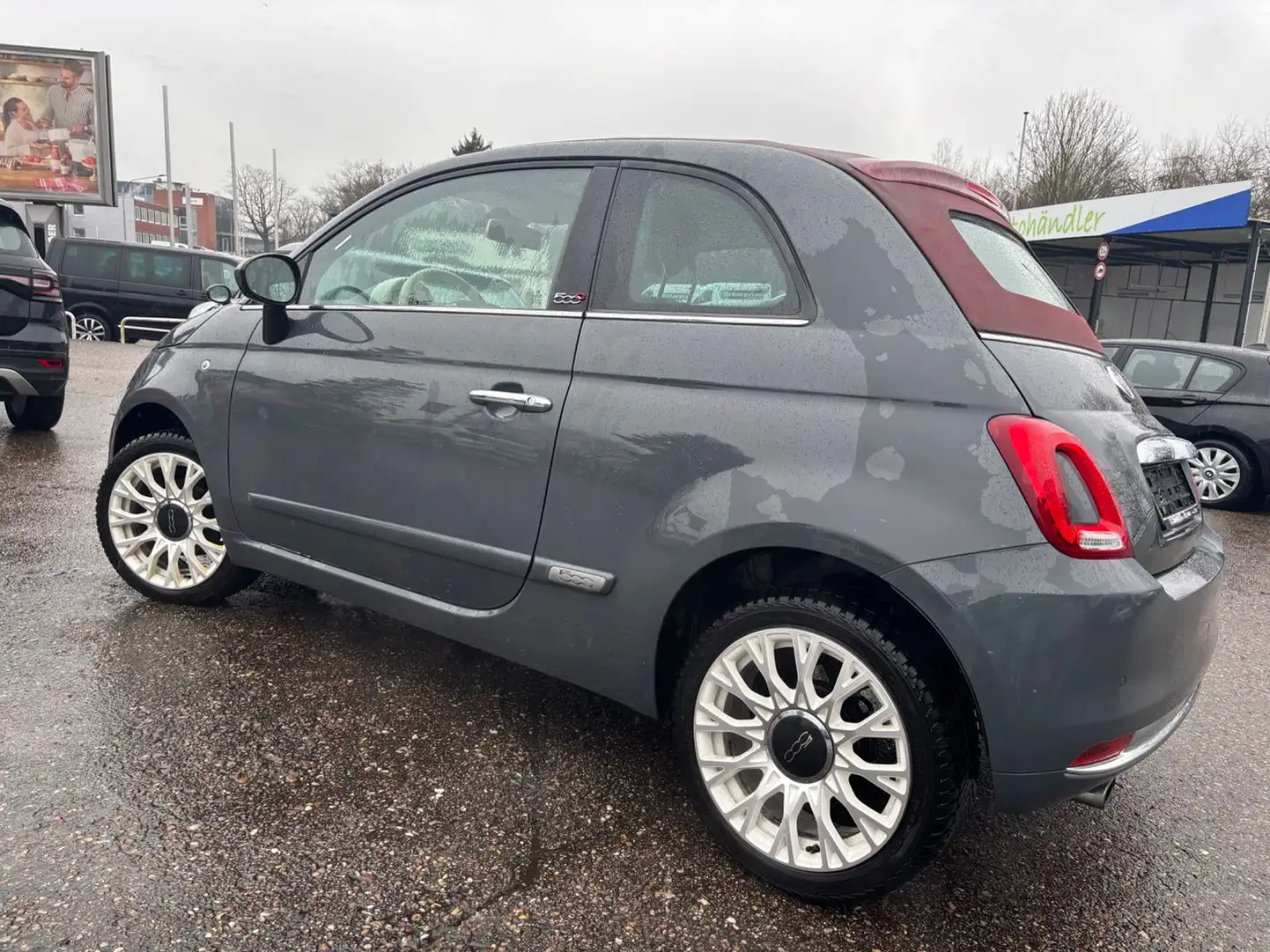 Fiat 500C Dolce Vita ** SUPER SCHÖN ** Grau - 2