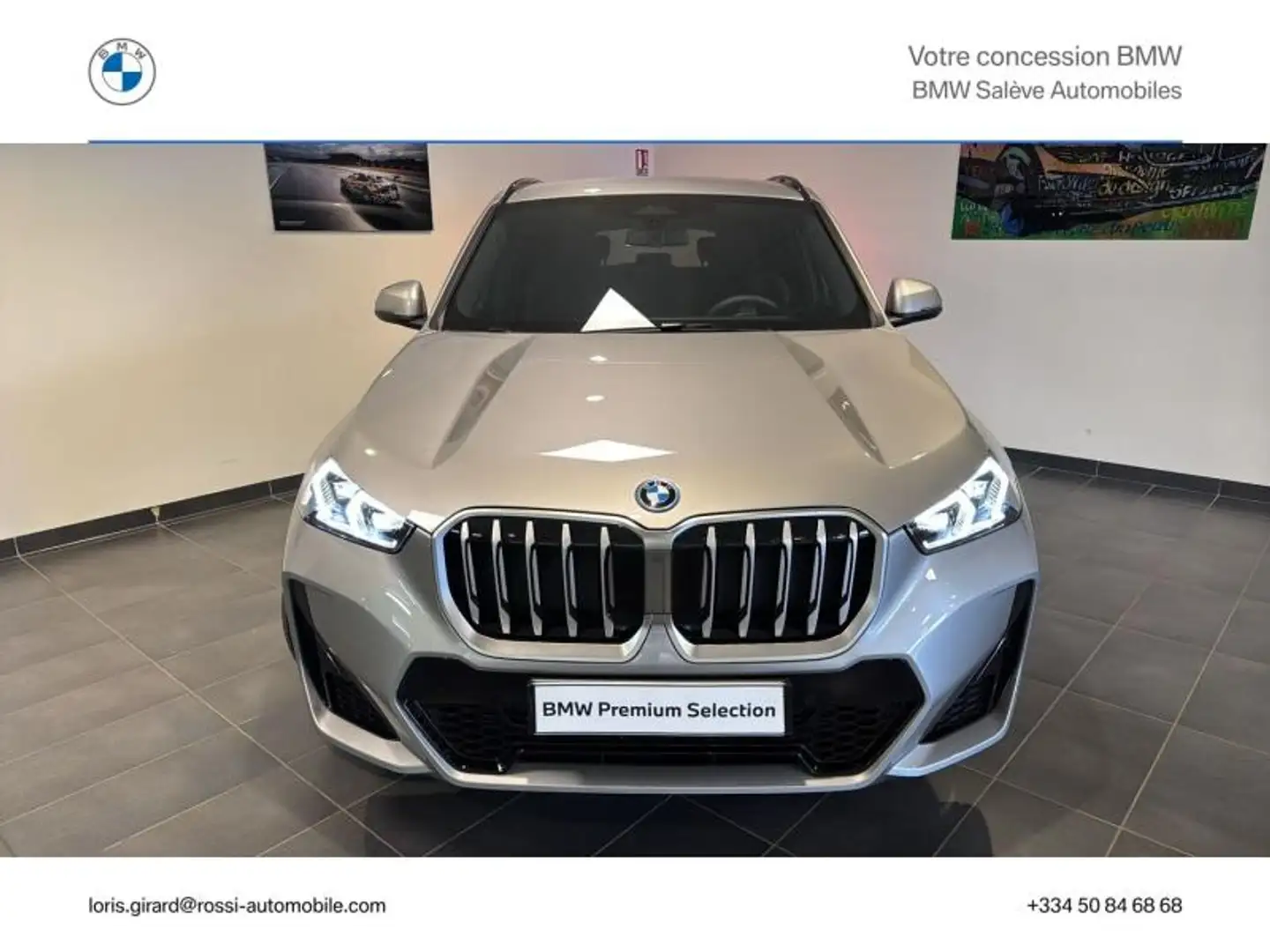 BMW X1 xDrive25e 245ch M Sport Argent - 2