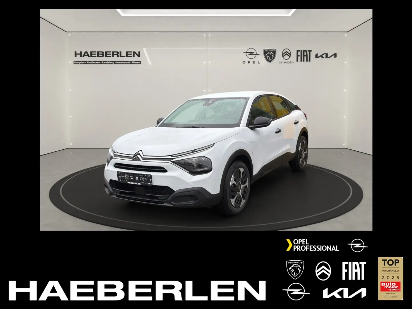 Citroen C4 1.2 YOU PureTech KlimaA SpurH PDC LED Blanc - 1