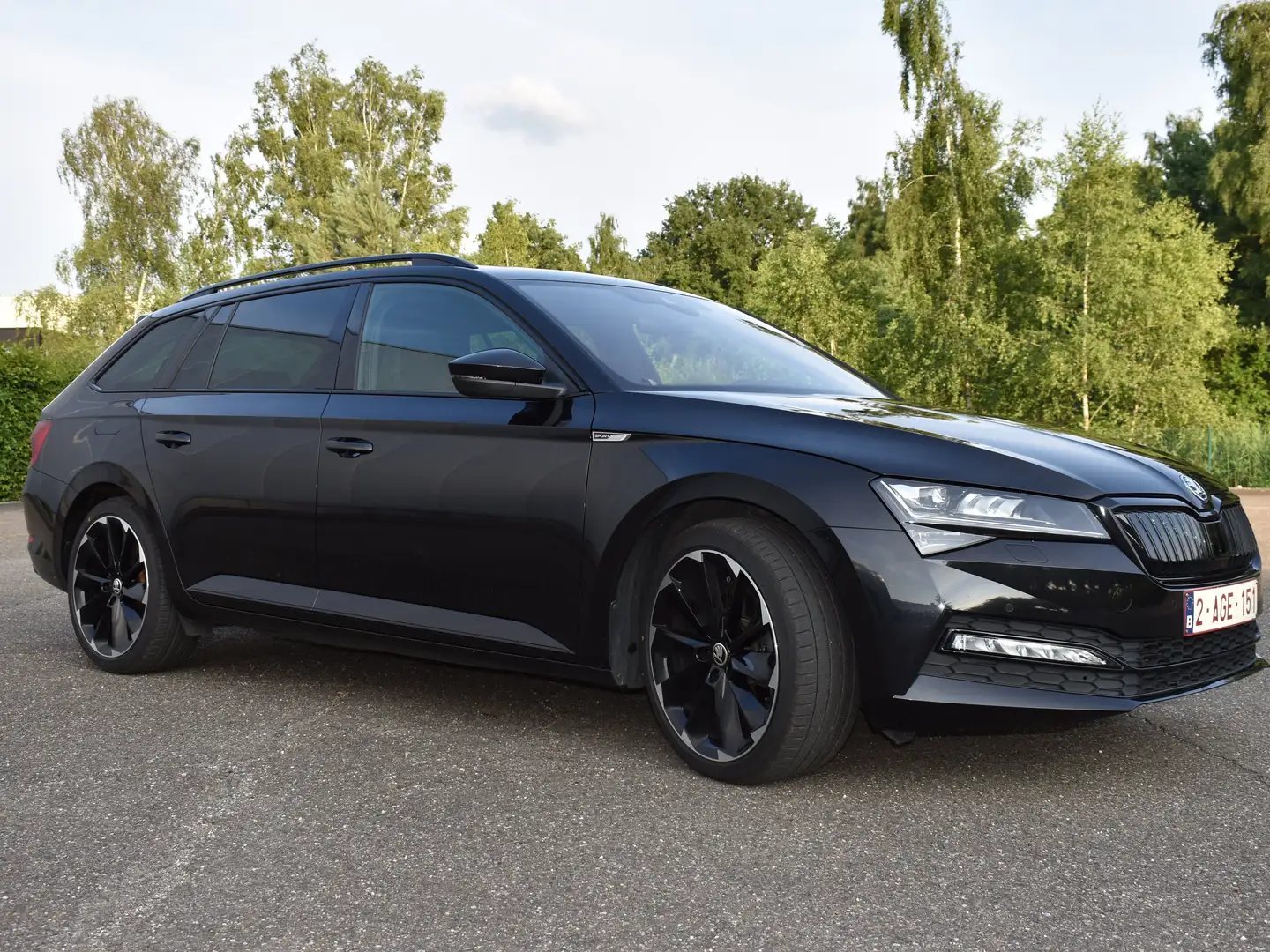 Skoda Superb Superb Combi 1.4 TSI iV DSG Sportline Noir - 2