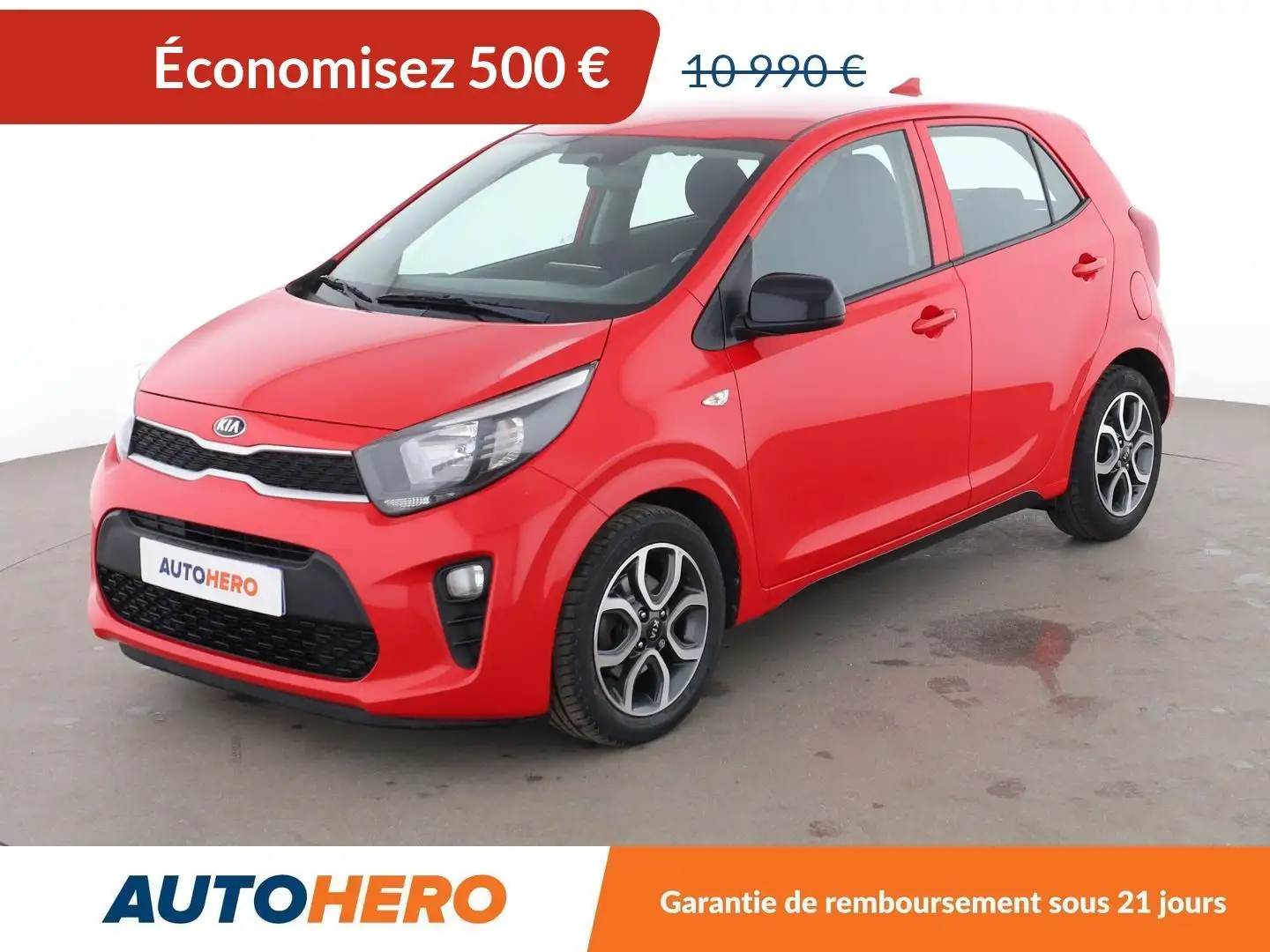 Kia Picanto 1.0 MPi ISG Urban Edition Rouge - 1