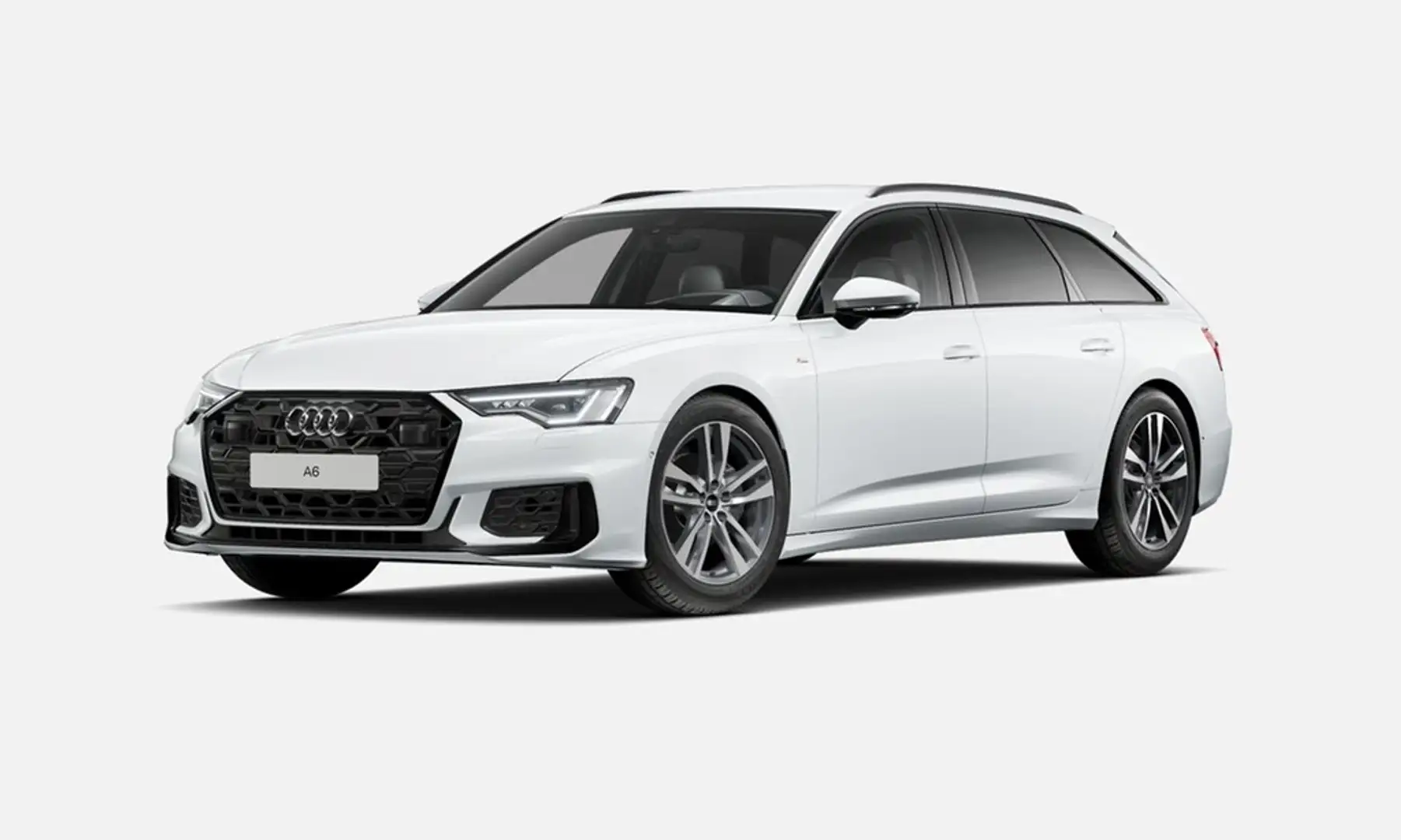 Audi A6 Avant 40 TDI S line 19"|NAVI+VC|MATRIX|HuD|360° Weiß - 2