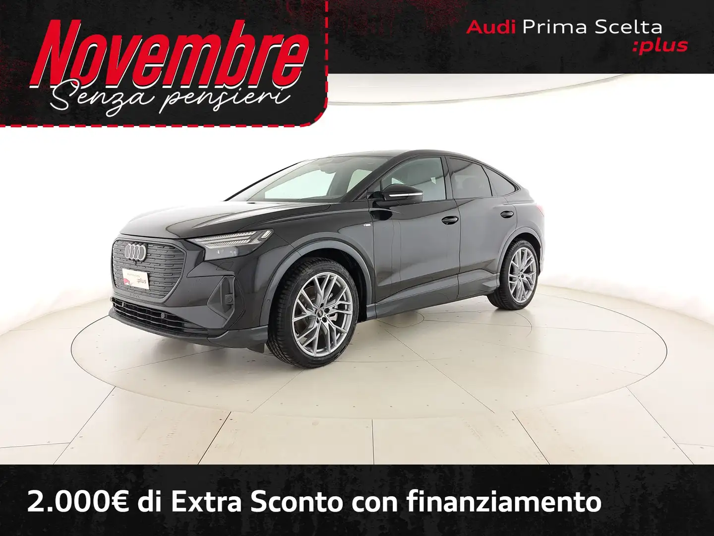 Audi Q4 e-tron sportback e-tron 45 s line edition Negro - 1