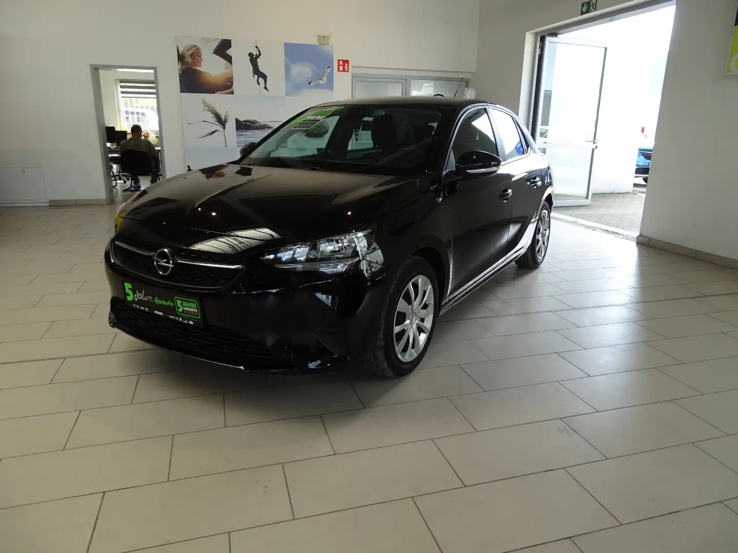 Opel Corsa F 1.2 EDITION SHZ+PDC+Klimaanlage+SpurH Negro - 2