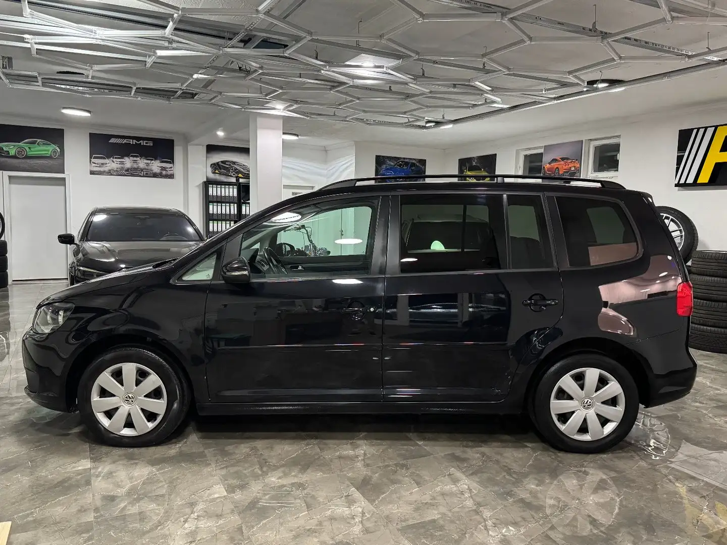 Volkswagen Touran 1.4 TSI Comfortline 1.Hand 7-Sitzer DSG Schwarz - 2