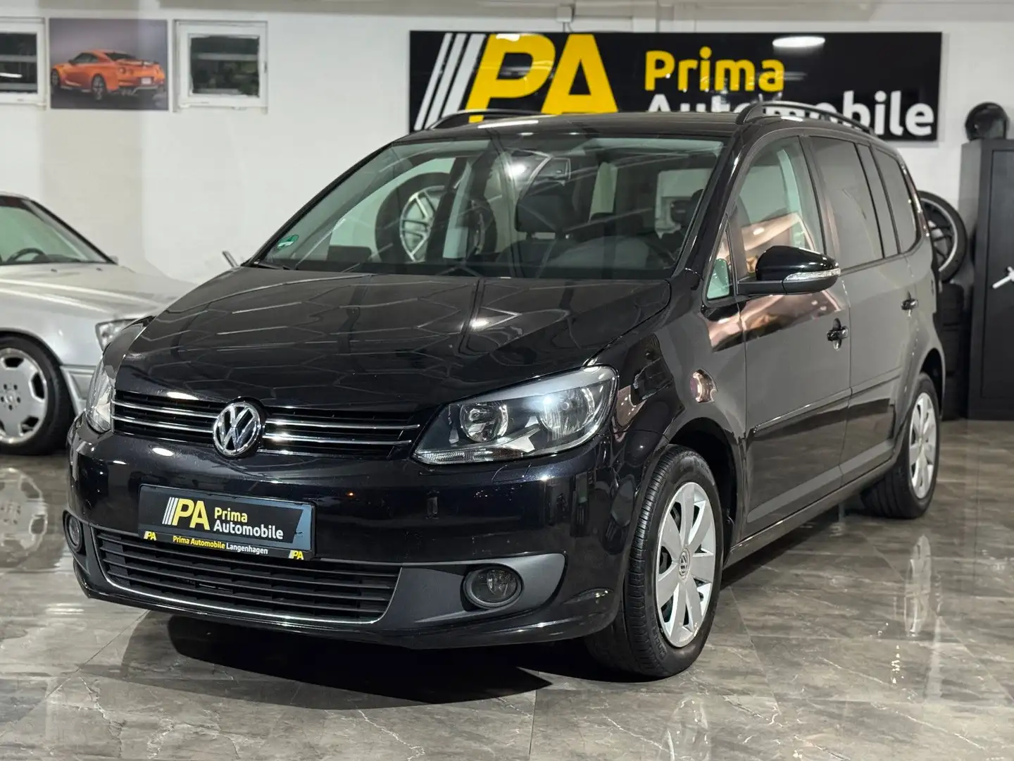 Volkswagen Touran 1.4 TSI Comfortline 1.Hand 7-Sitzer DSG Schwarz - 1