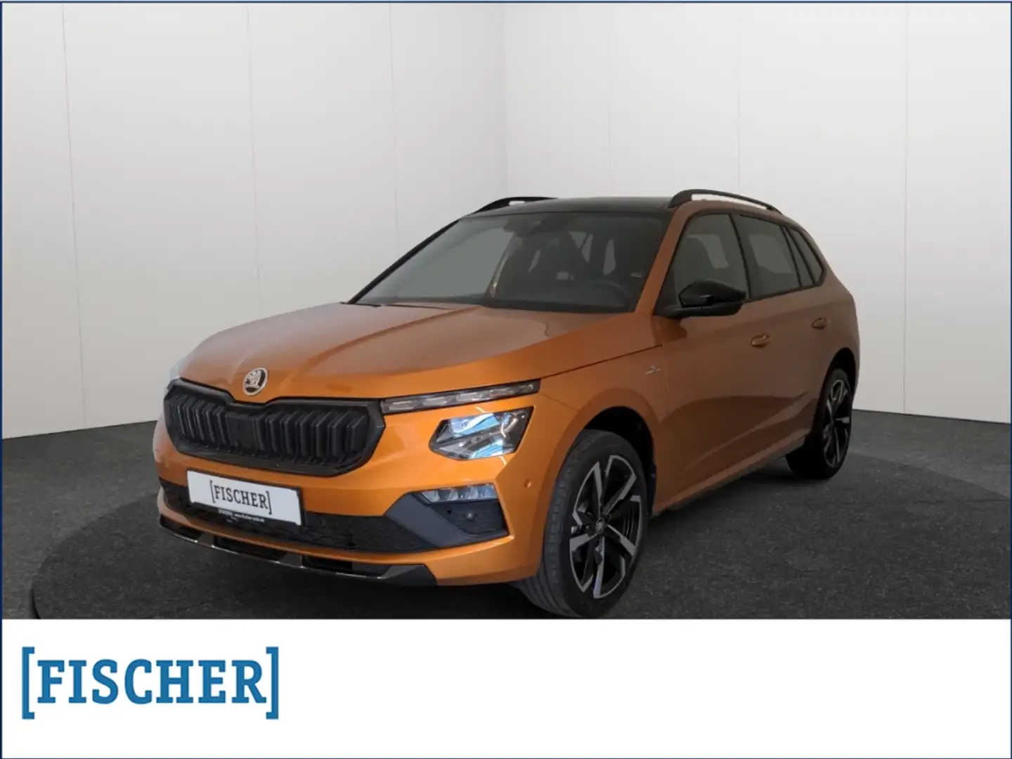 Skoda Kamiq 1.5TSI Monte Carlo Matrix Carplay SHZ Rear View PD Orange - 1