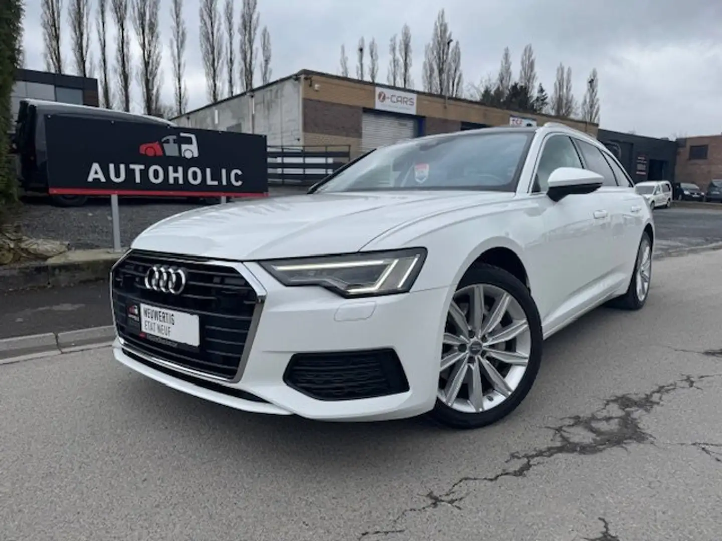 Audi A6 Avant 45 TDi Quattro V6 *TOIT PANO*CARNET Wit - 2