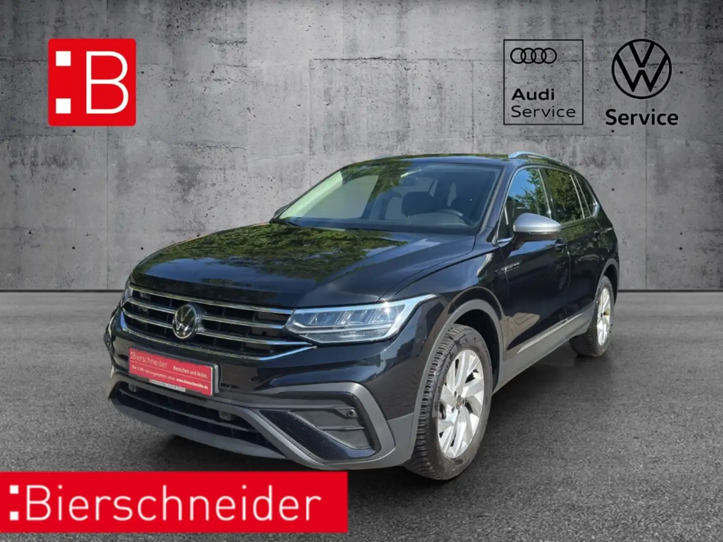 Volkswagen Tiguan Allspace 2.0 TDI DSG Life DIGITAL COCKPIT LED KAMERA AHK NA Negru - 1