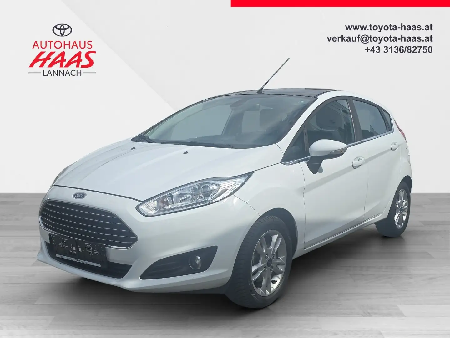 Ford Fiesta Fiesta 1,6 TDCi Bianco - 1