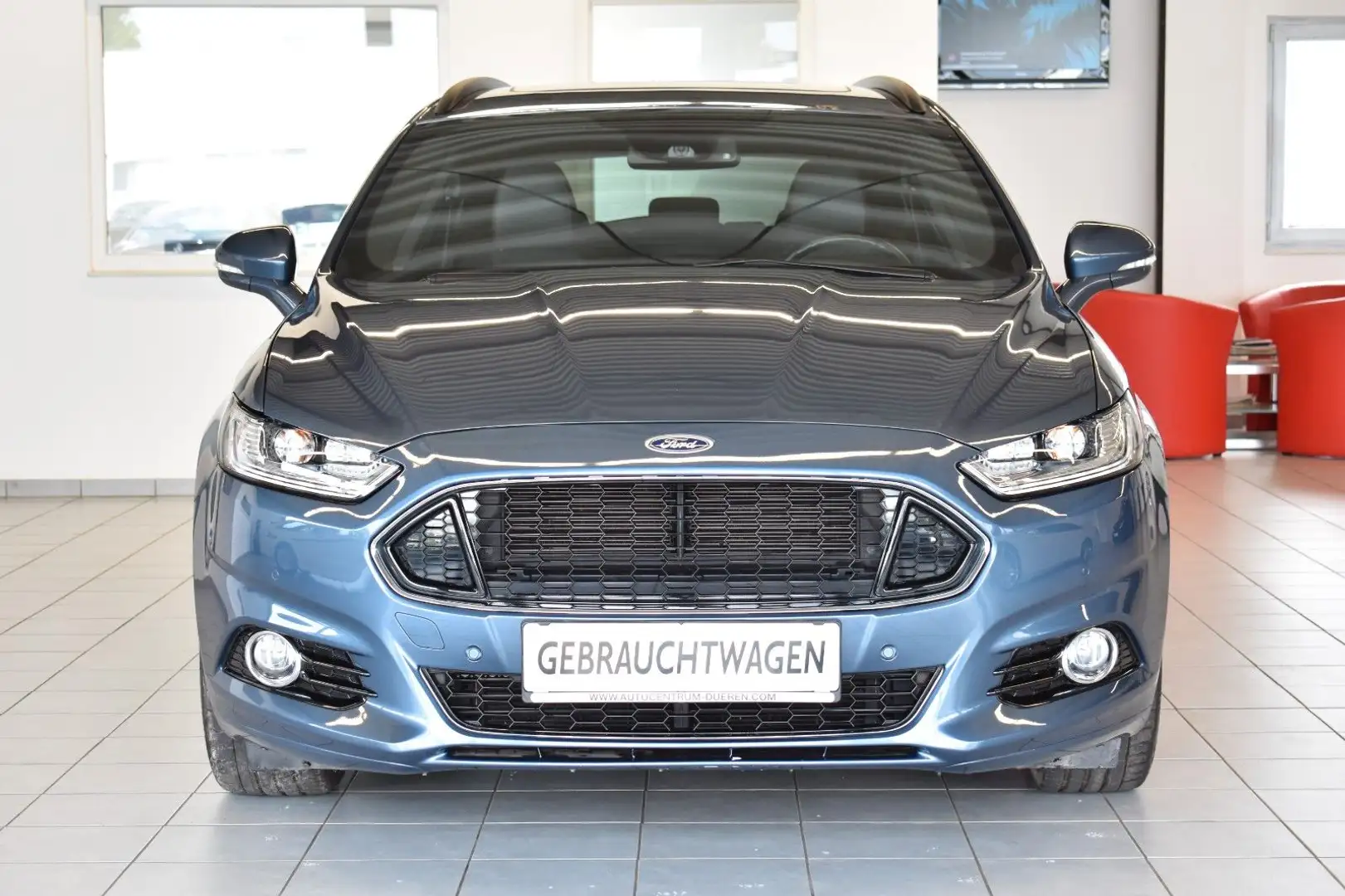Ford Mondeo Turnier ST-Line/PANO/LED/NAVI/4xSHZ/19" Blau - 2