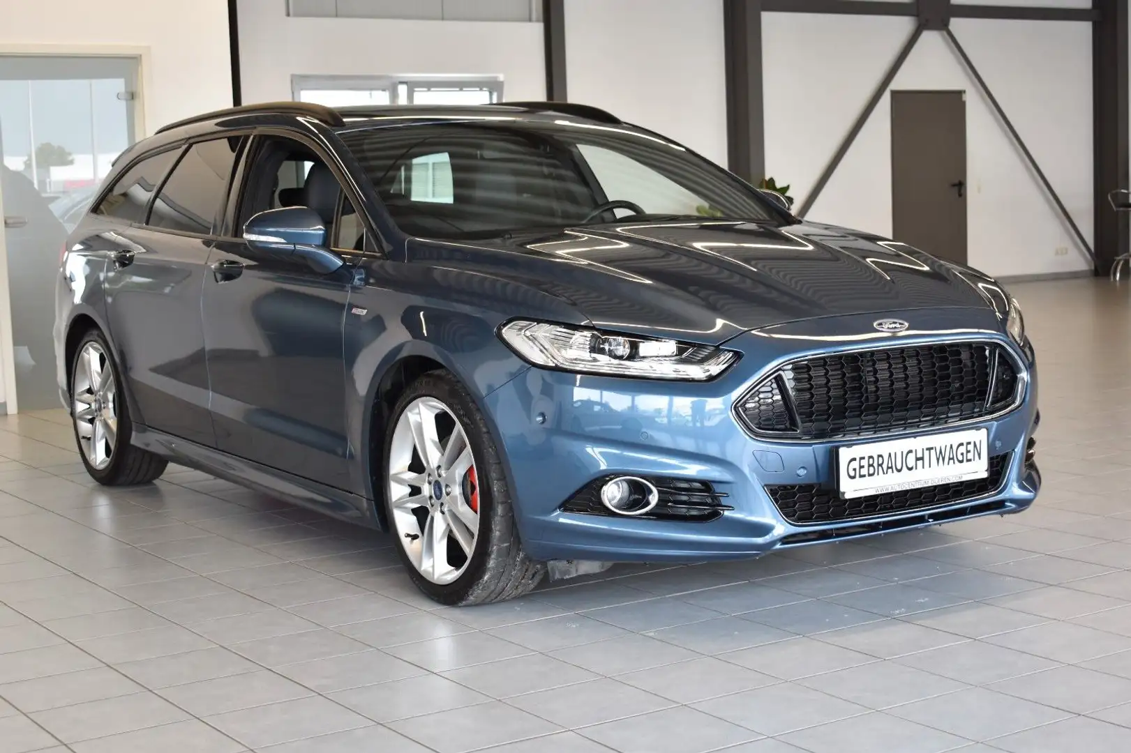 Ford Mondeo Turnier ST-Line/PANO/LED/NAVI/4xSHZ/19" Blau - 1
