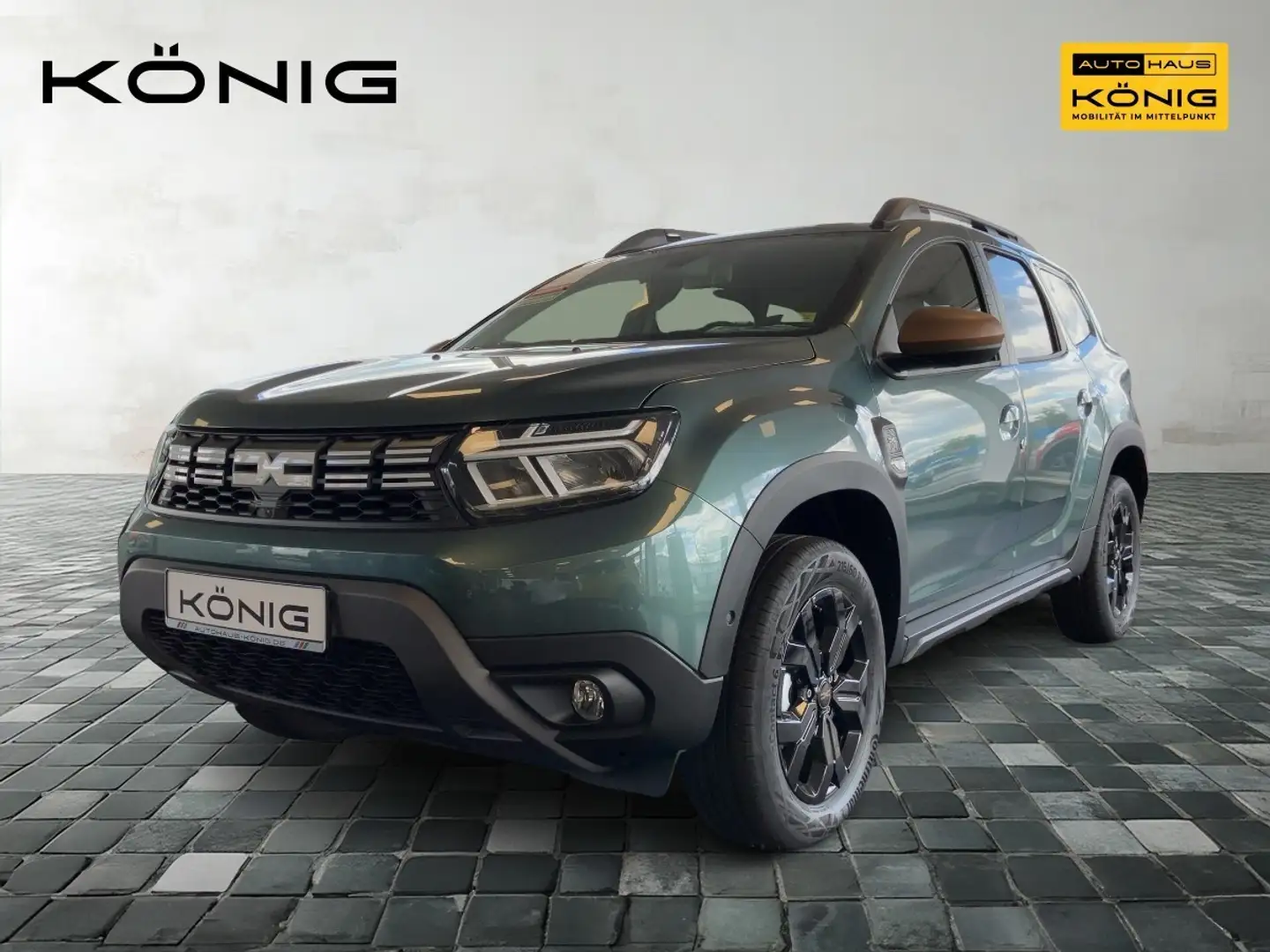 Dacia Duster Extreme TCe 150 AUTOMATIK Groen - 1