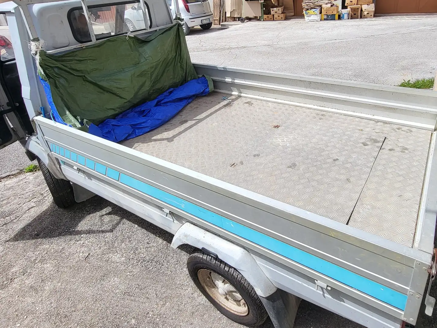 Piaggio PK500 ape poker Zilver - 2