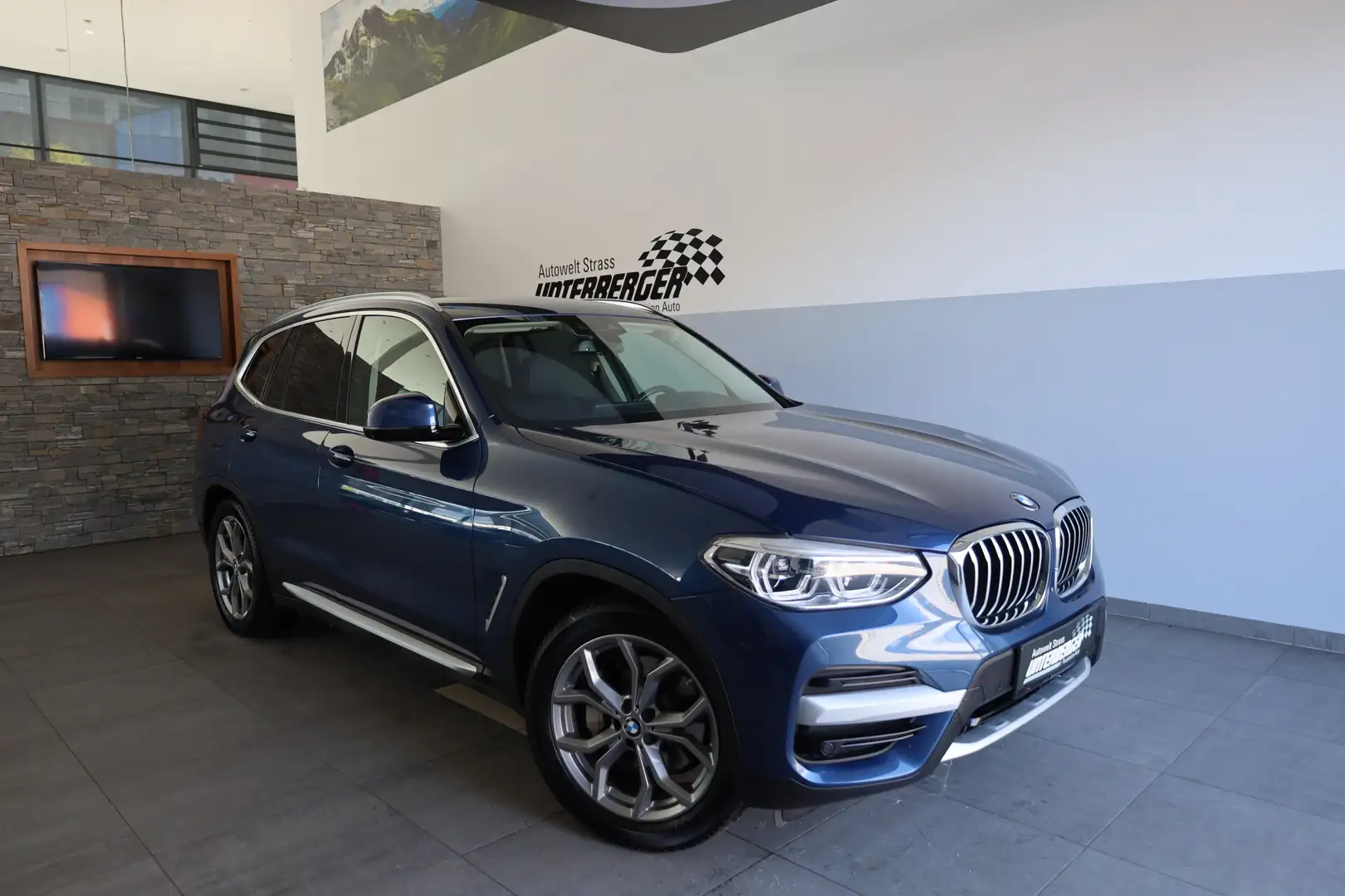 BMW X3 xDrive30e xLine Head-Up HiFi DAB LED RFK Shz Blau - 1