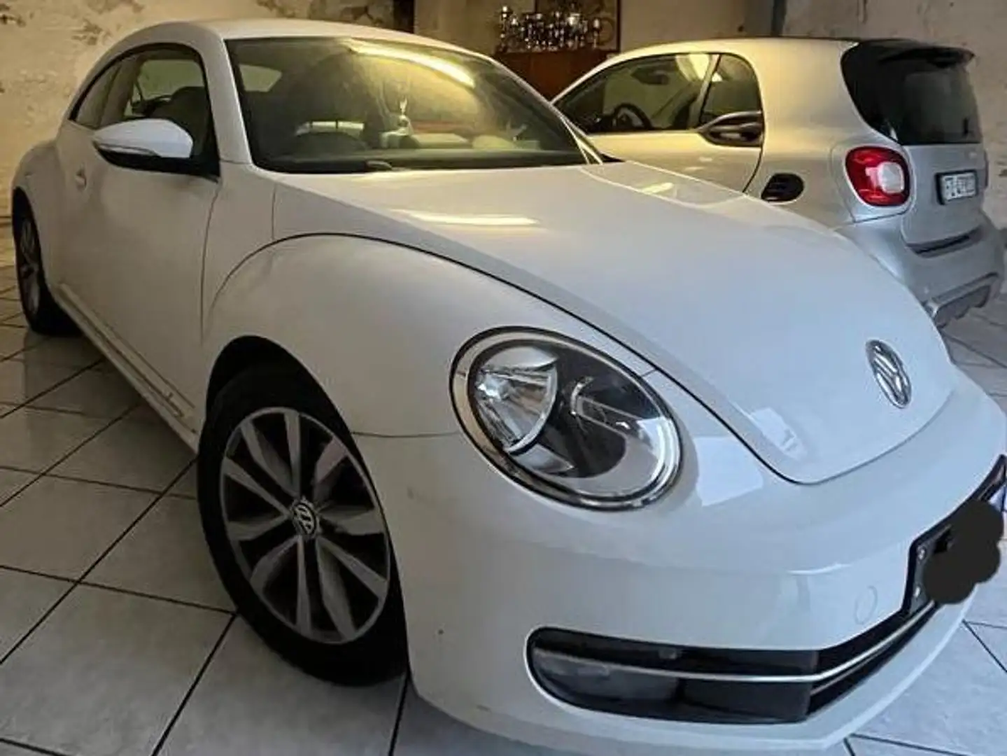 Volkswagen Maggiolino Maggiolino 2.0 tdi bm Design 110cv Bianco - 2