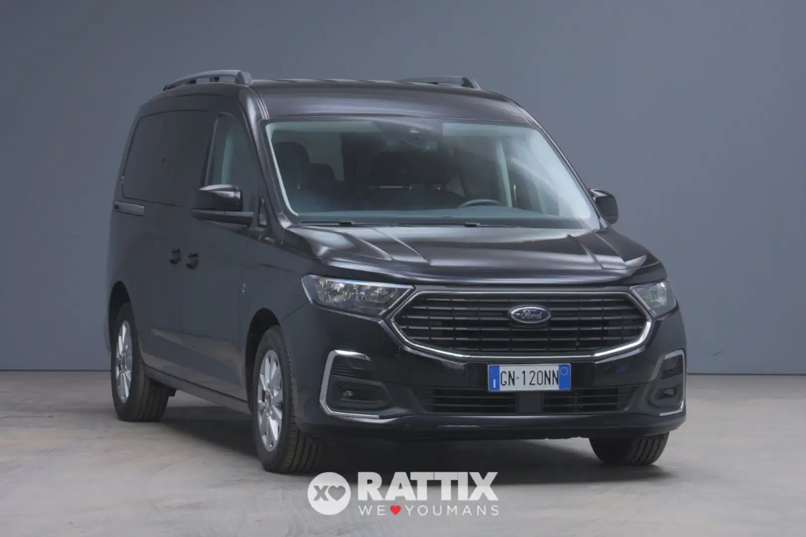 Ford Grand Tourneo 2.0 Ecoblue 122CV Titanium Auto 7p.ti Zwart - 1