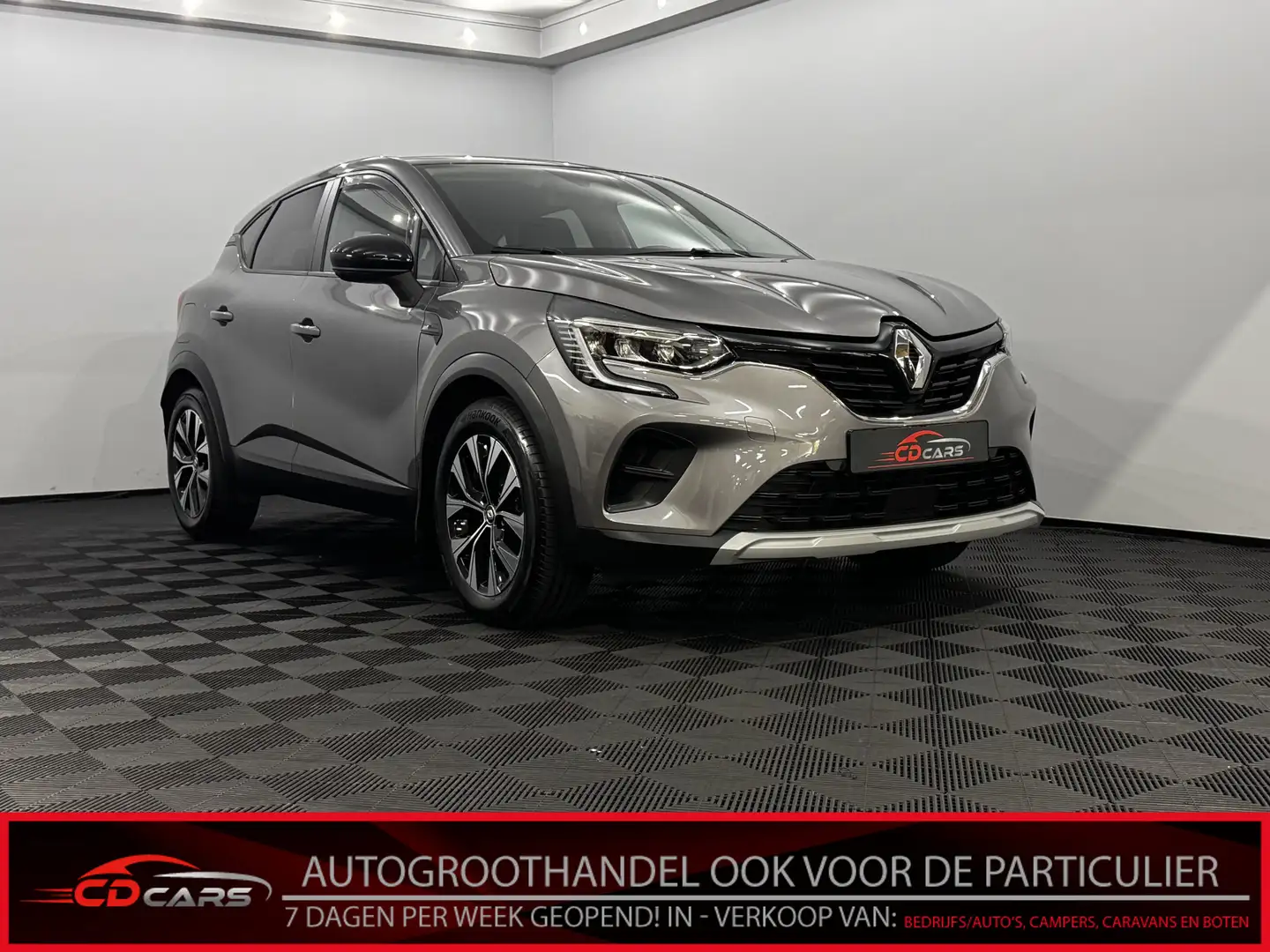 Renault Captur 1.6 E-Tech hybrid 145 SL Rive Gauche Clima, Parkee Grijs - 1