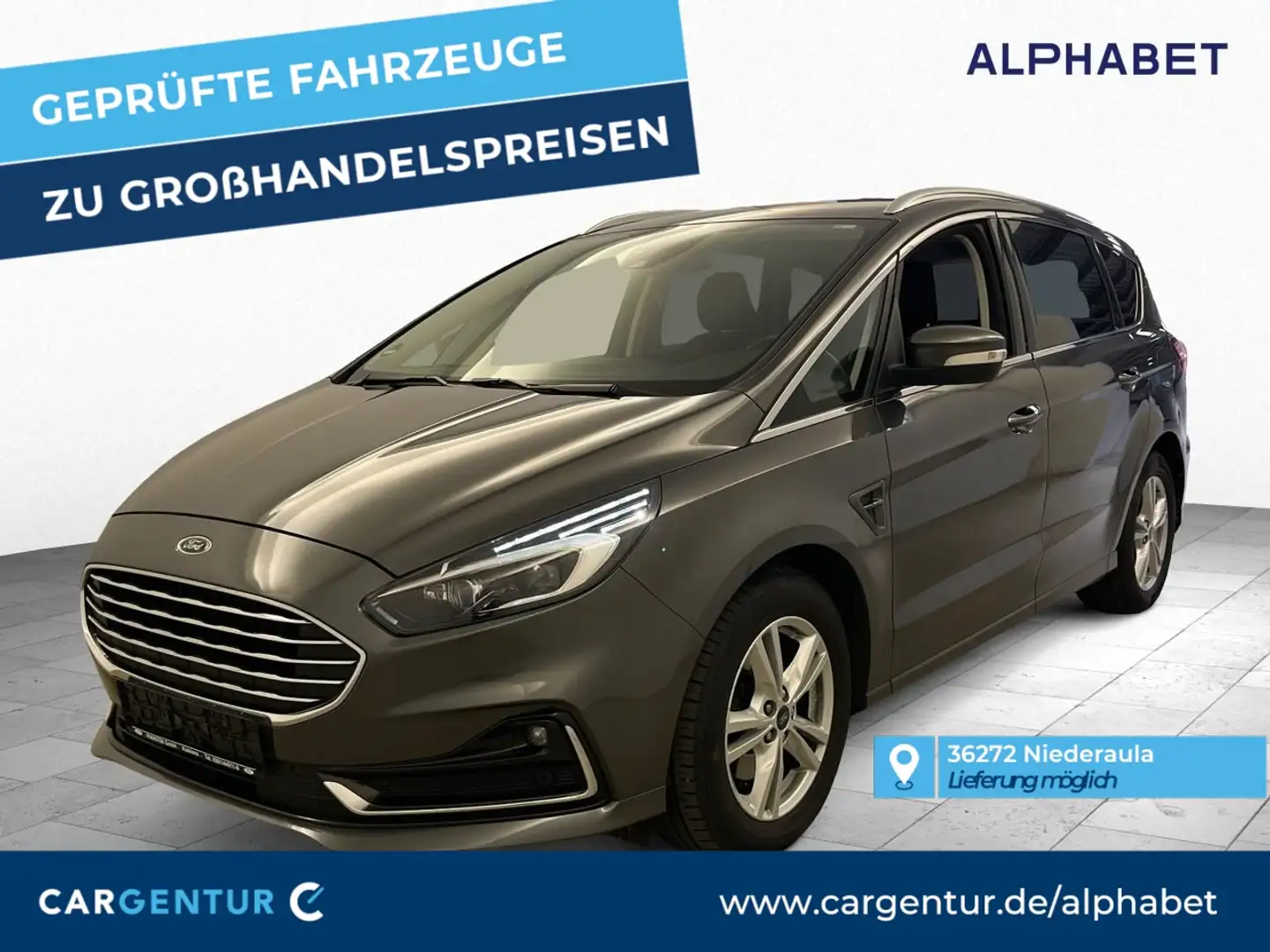 Ford S-Max 2.0 EcoBlue Titanium SpoSi Key LED Lane Grau - 1