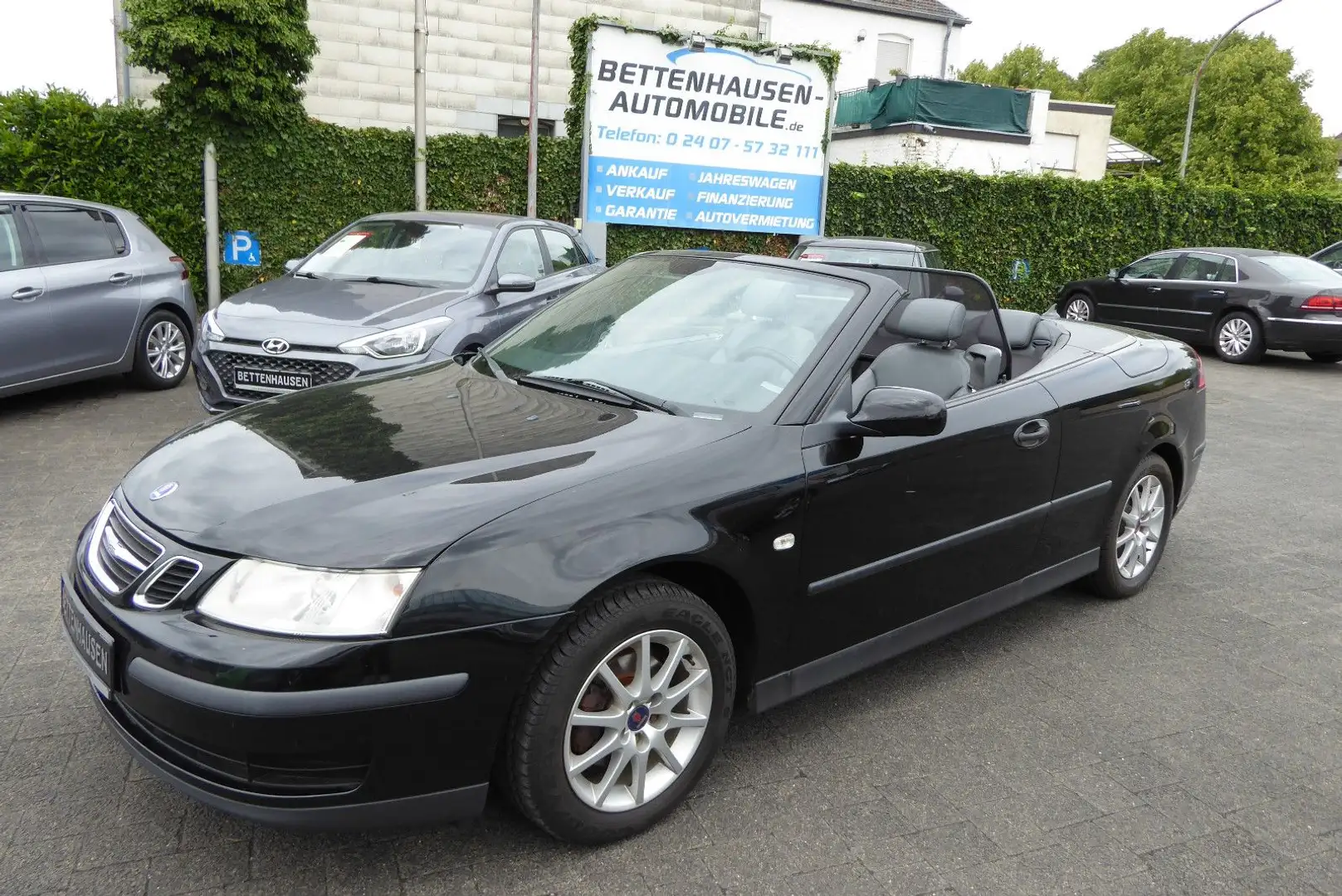Saab 9-3 Cabriolet 1.8 T Linear Leder SHZ Schwarz - 1