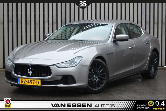 Maserati Ghibli 3.0 V6 D Navigatie Leer All-Season Memory Carbon P