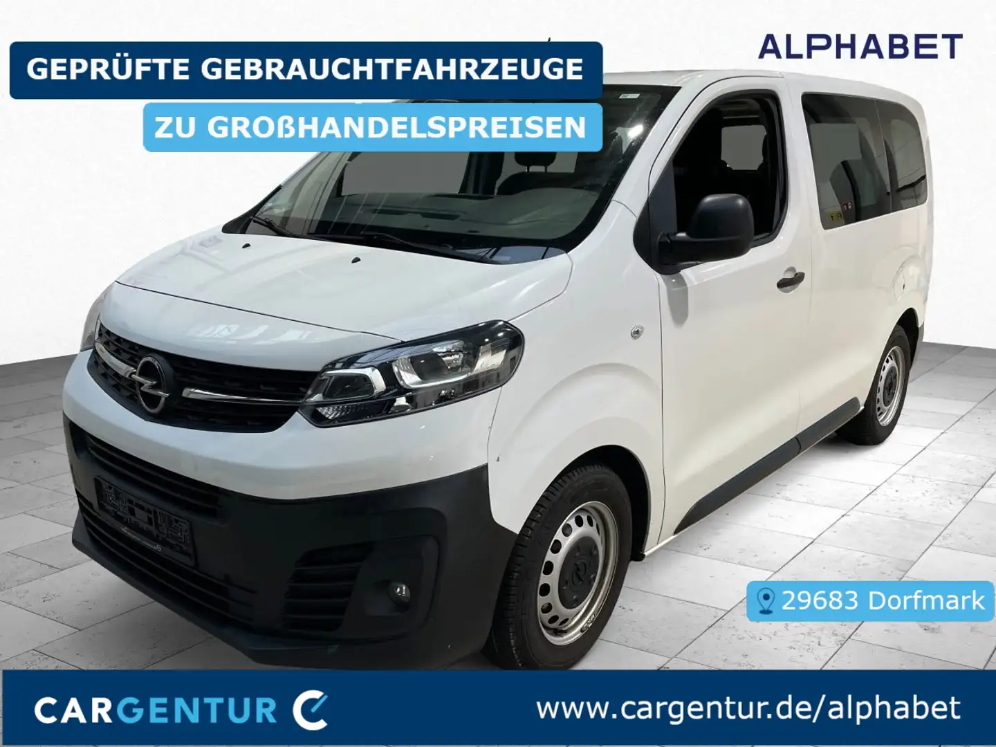 Opel Vivaro 1.5D S Navi PDC Blanc - 1