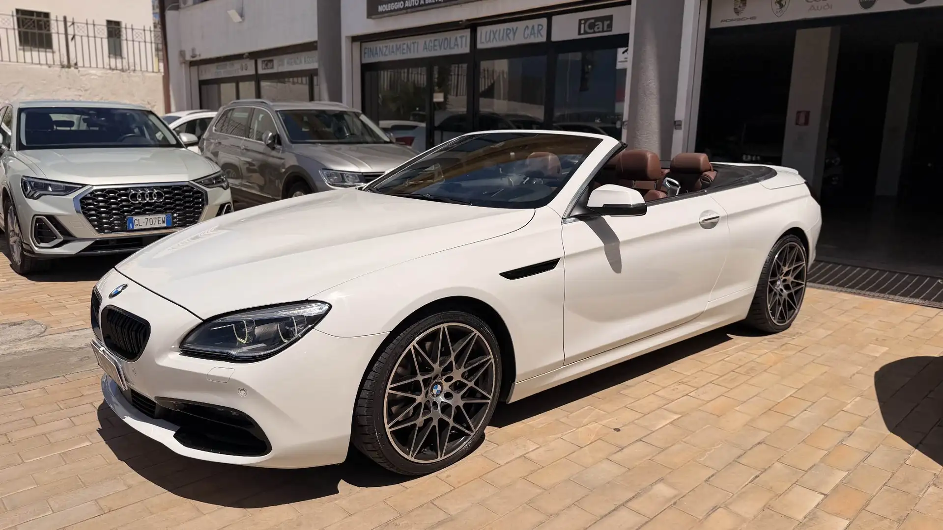 BMW 640 640d Cabrio xdrive Msport edition auto in vendita a Marsala