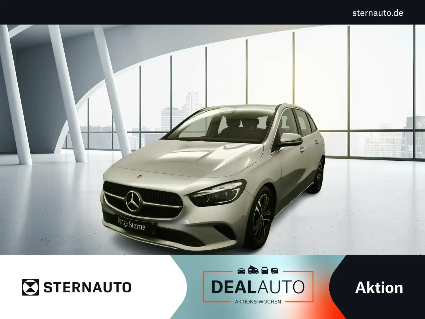 Mercedes-Benz B 250 B 250 4M Standheizung Burmester AHK Distronic Navi Silber - 1