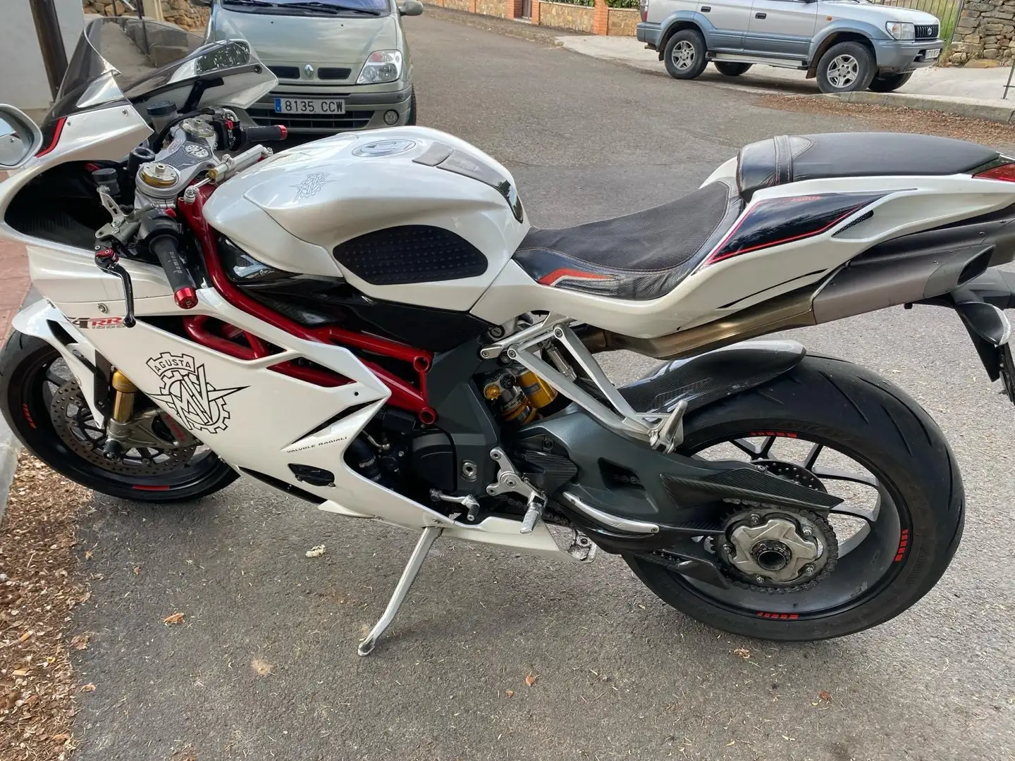 MV Agusta F4 1000 F4 1000 RR "cosa corta" White - 2