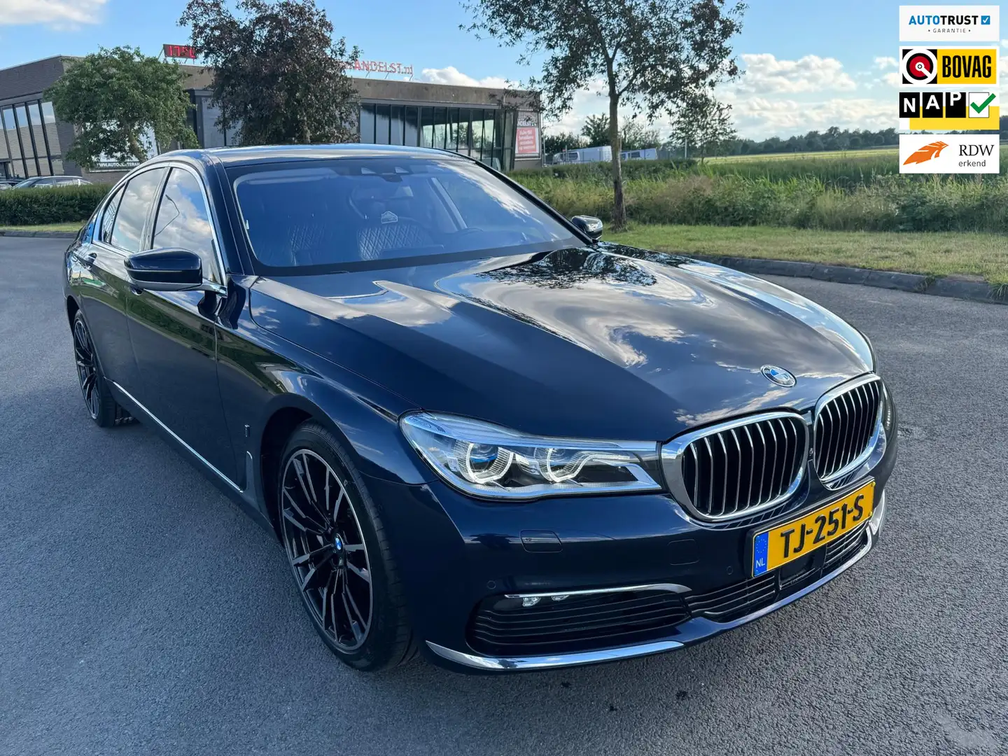 BMW 740 7-serie 740e iPerformance High Executive, Aut, Lux Blauw - 1