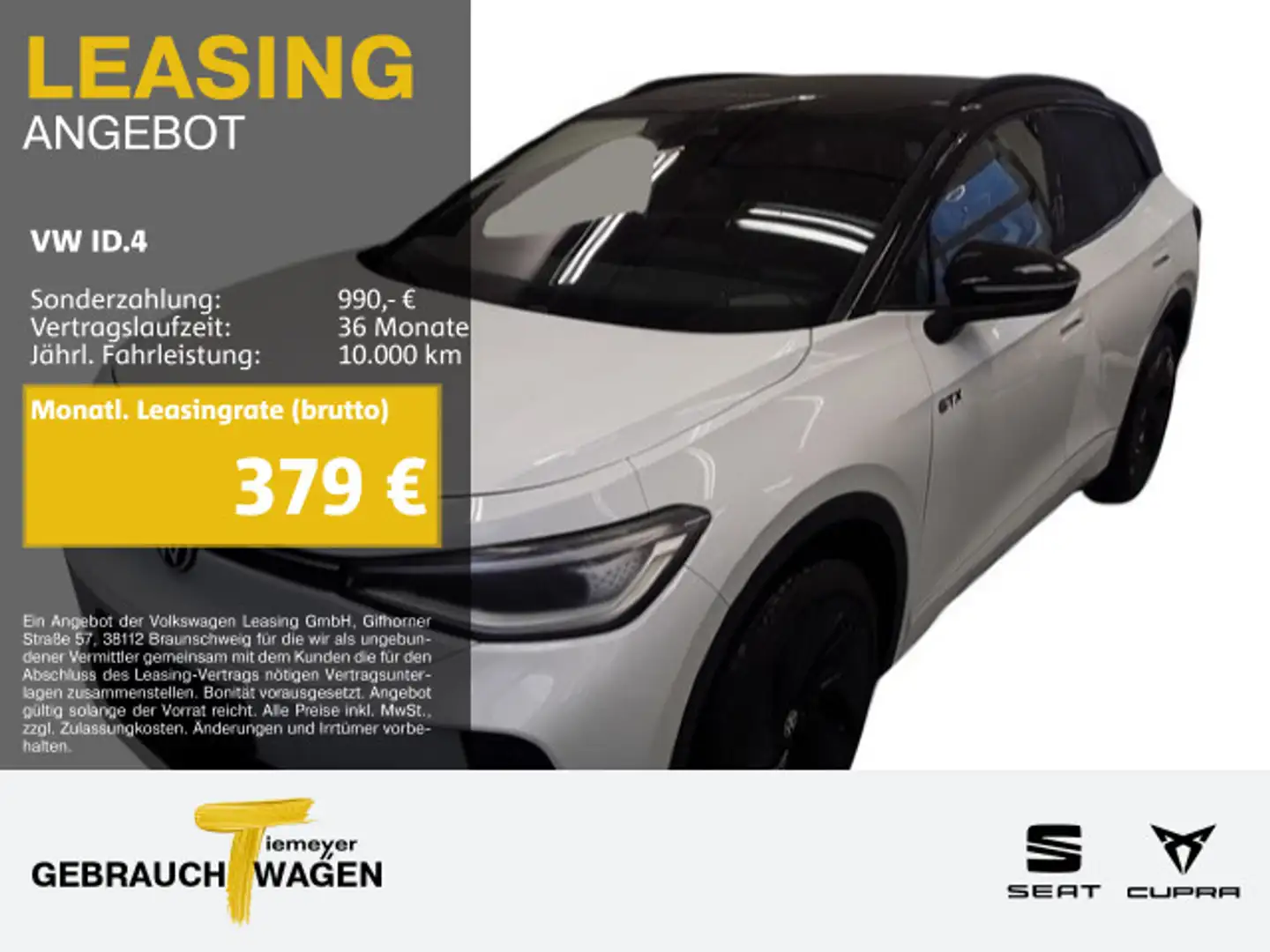 Volkswagen ID.4 GTX 4M LM21 NAVI WÄRMEPUMPE MATRIX Weiß - 1