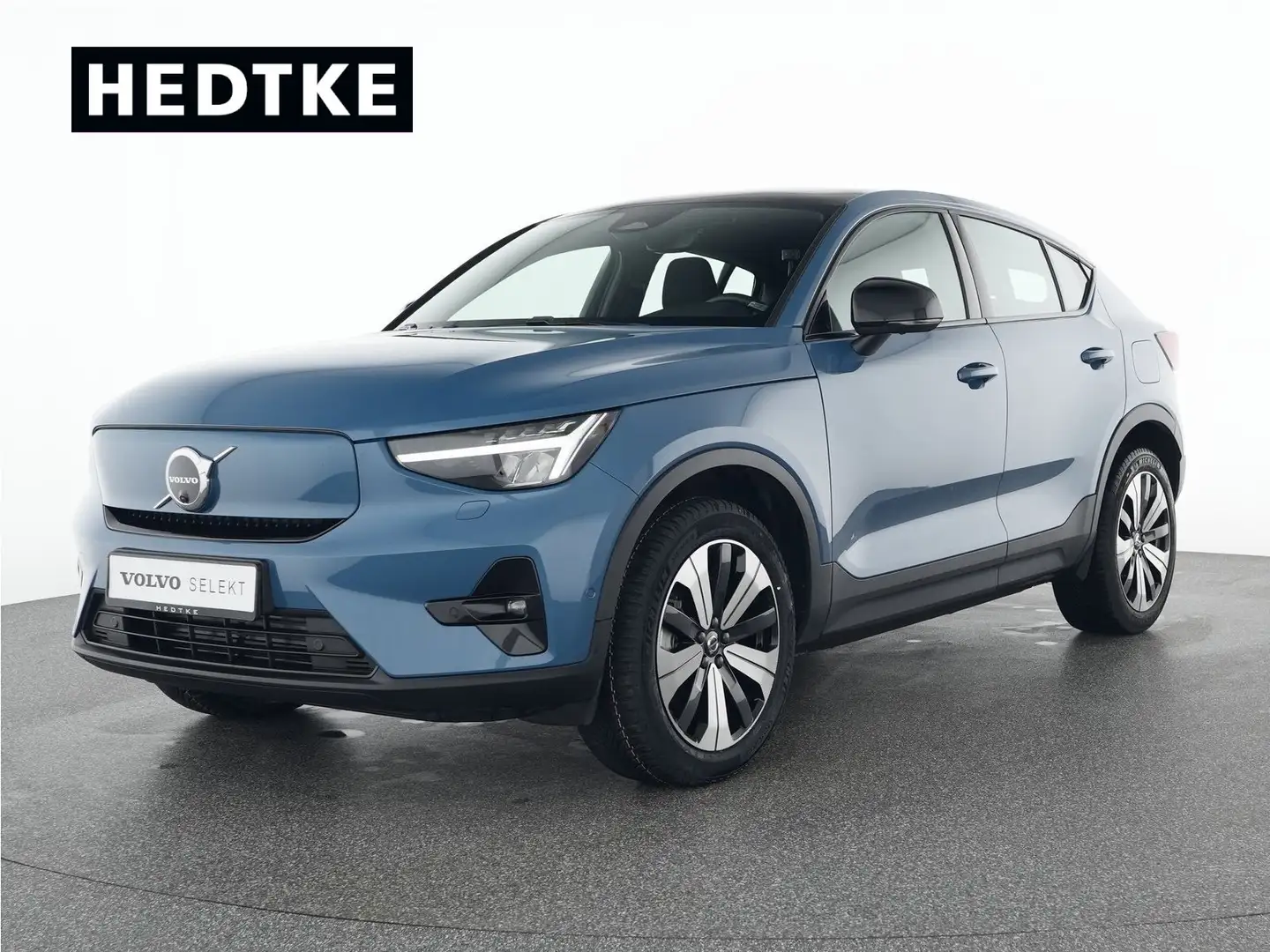 Volvo C40 Recharge Ultimate 19"+AHK+WINTER-PAKET Blau - 1