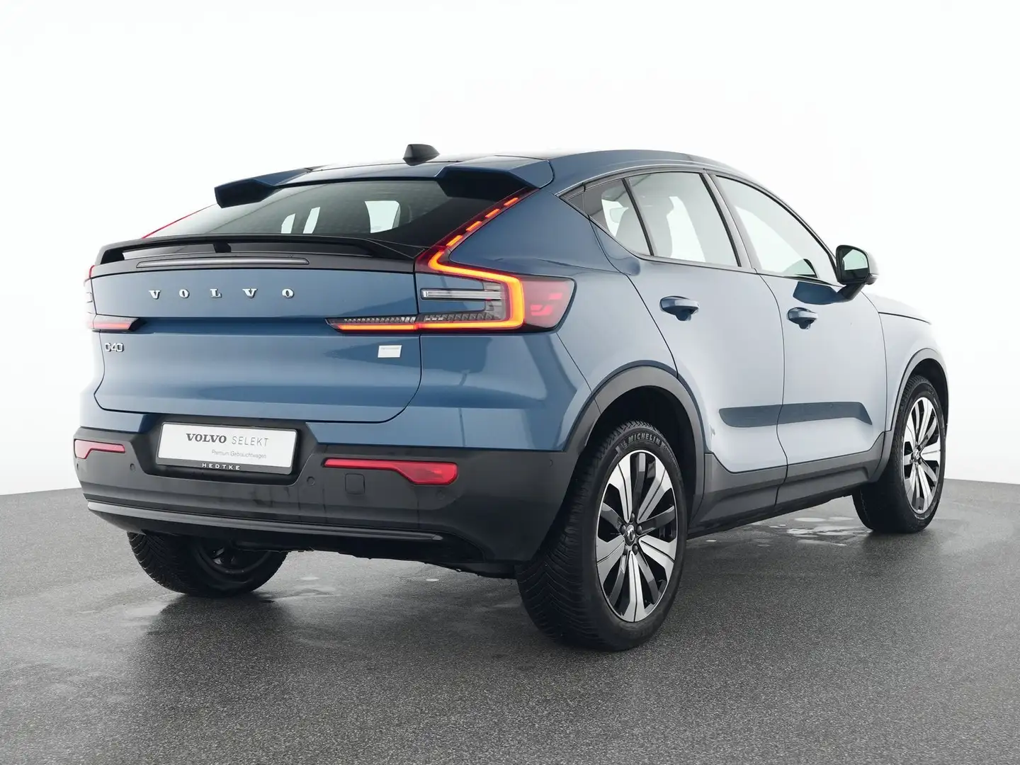 Volvo C40 Recharge Ultimate 19"+AHK+WINTER-PAKET Blau - 2