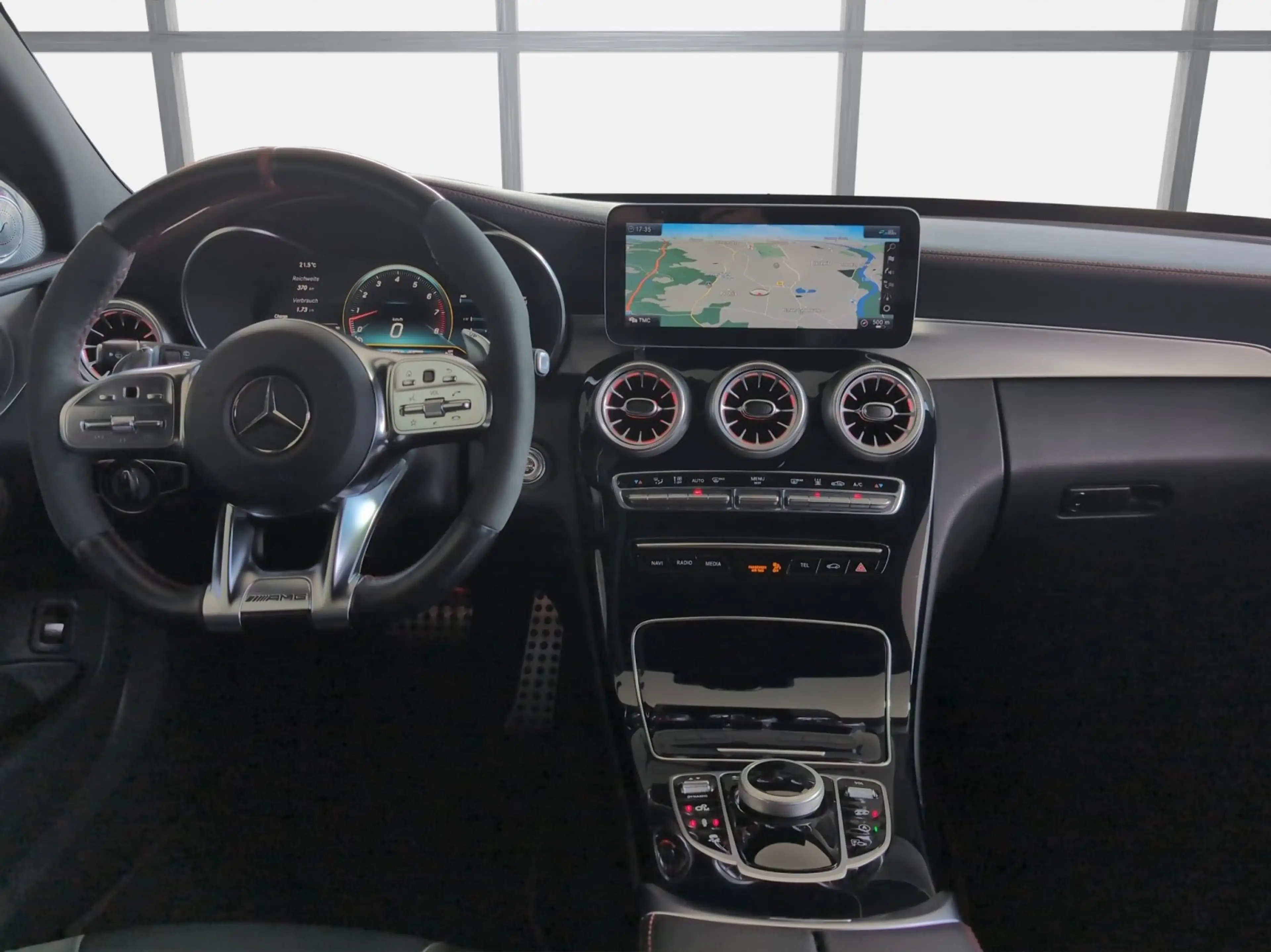 Mercedes-Benz C 43 AMG 4M/KlappenAGA/360°/StHzg/Burmester/Wide — photo 8