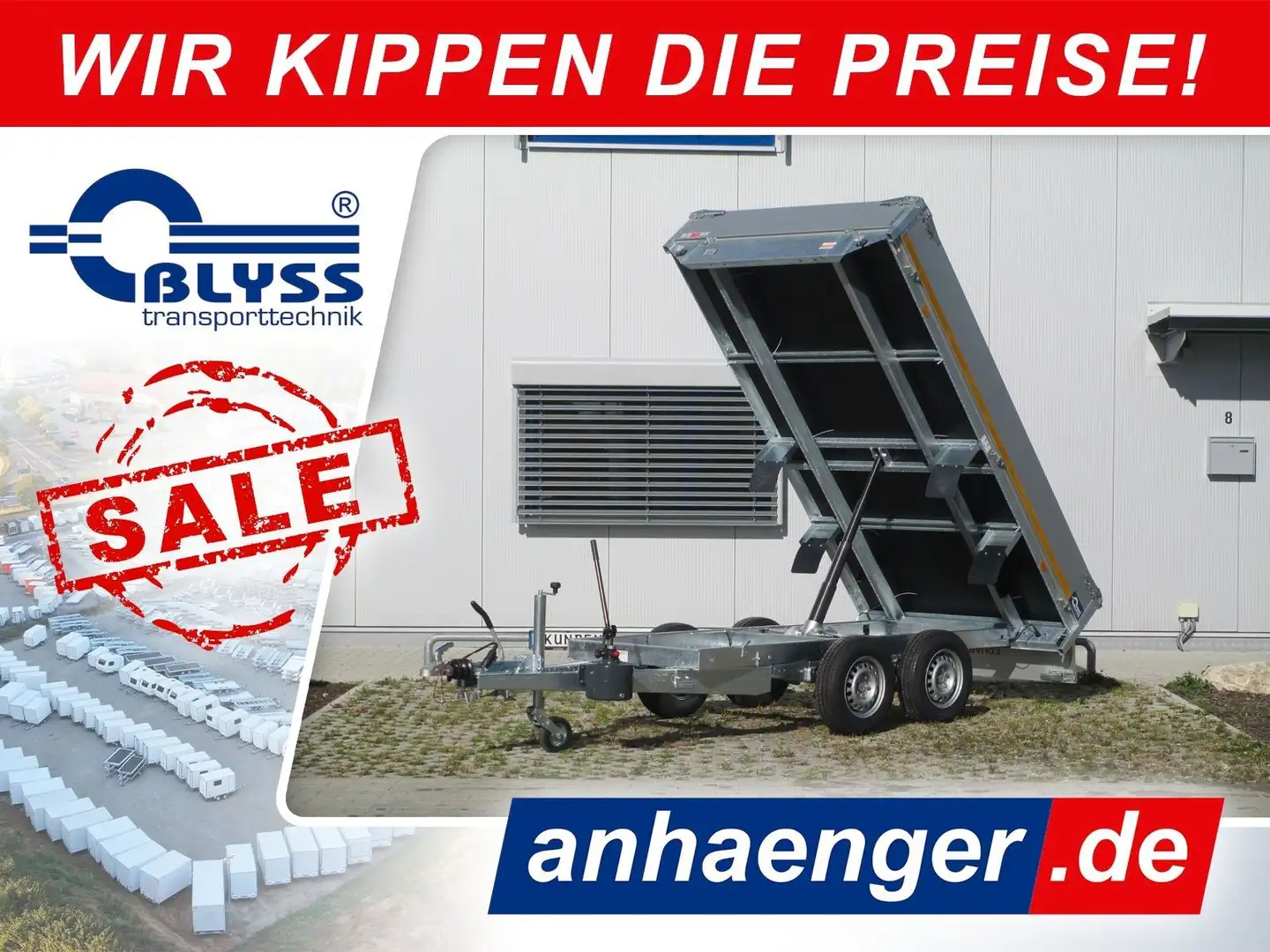 Eduard AKTION! Rückwärtskipper 310x160x30cm 2000kg GG - 1