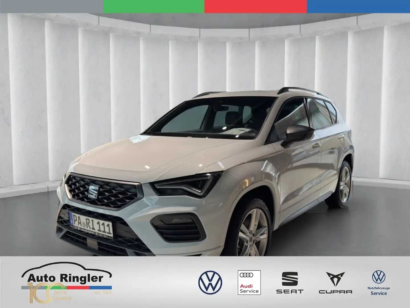 SEAT Ateca FR 2.0TDI DSG,BUSINESS,EL.SITZ,DYNAUDIO,SITHZG Weiß - 1