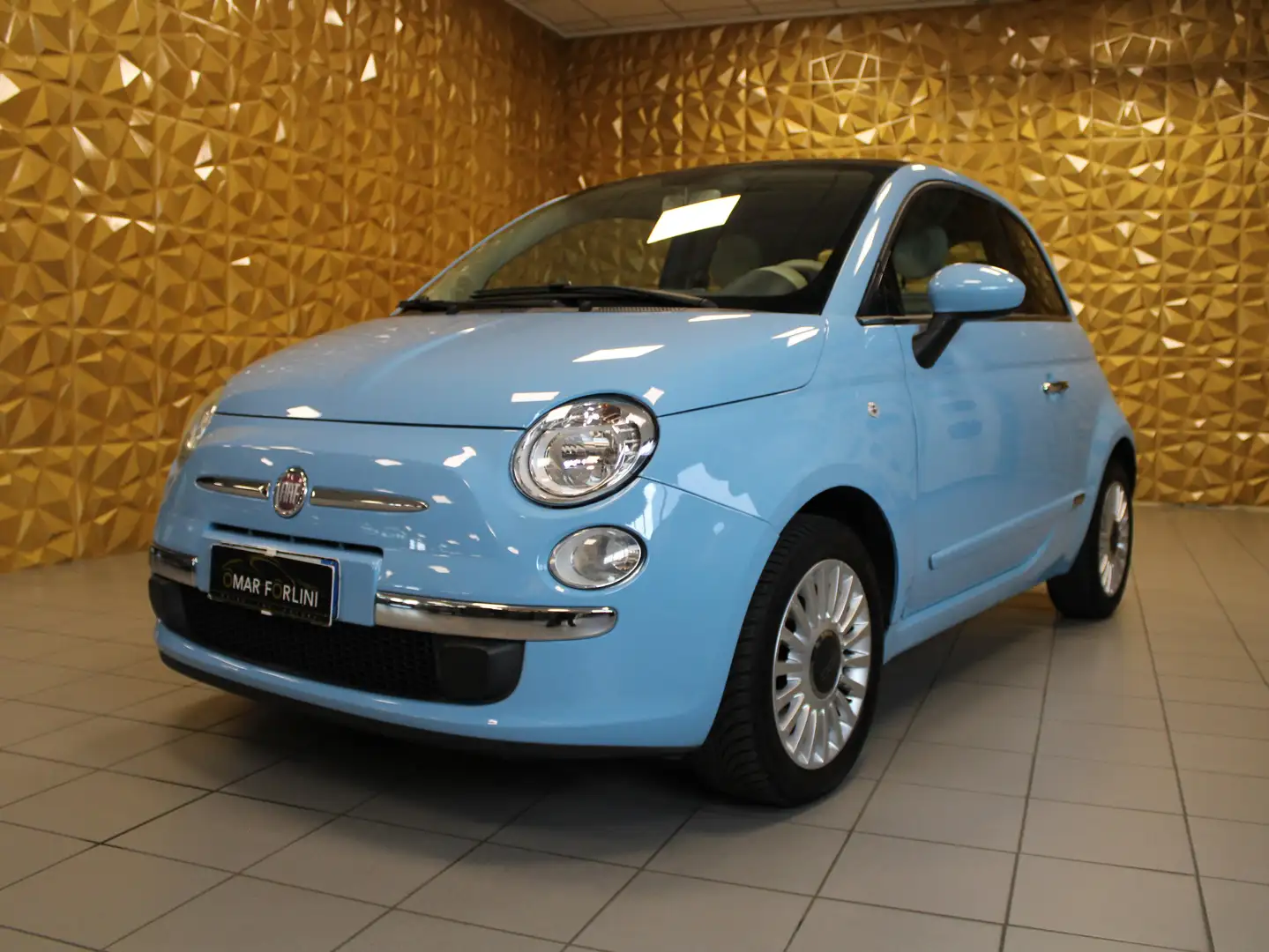 Fiat 500 500 III 1.2 Lounge 69cv Bleu - 1