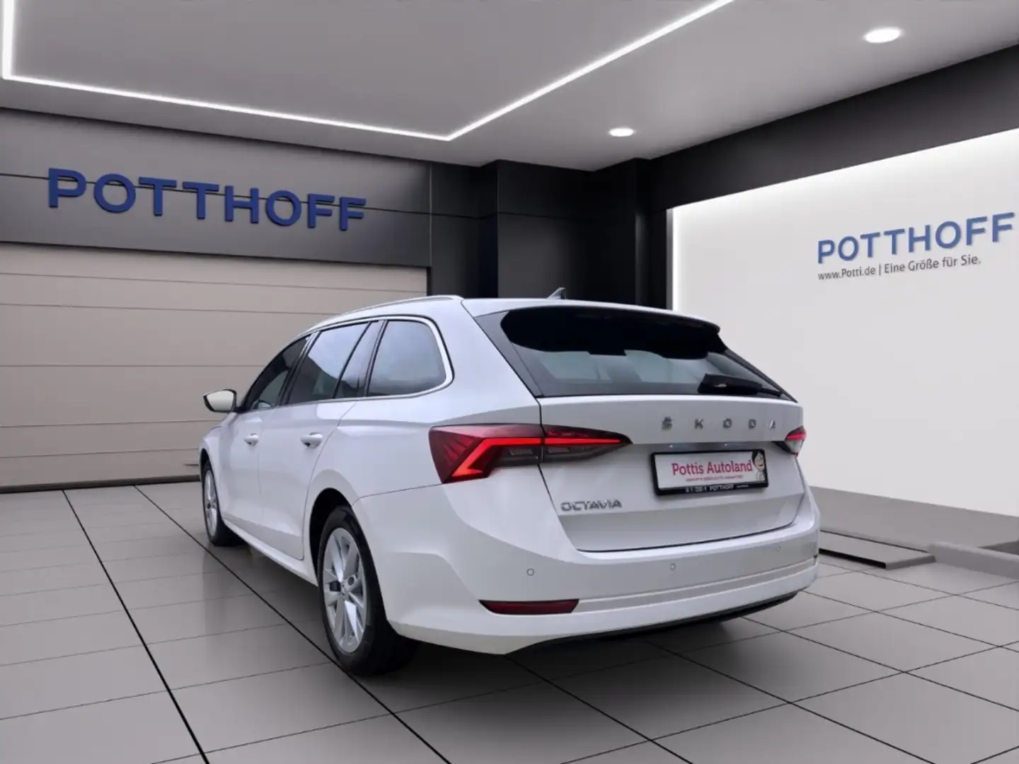 Skoda Octavia Combi 2.0 TDI DSG STYLE NAVI LED HuD SITZHZG Weiß - 2