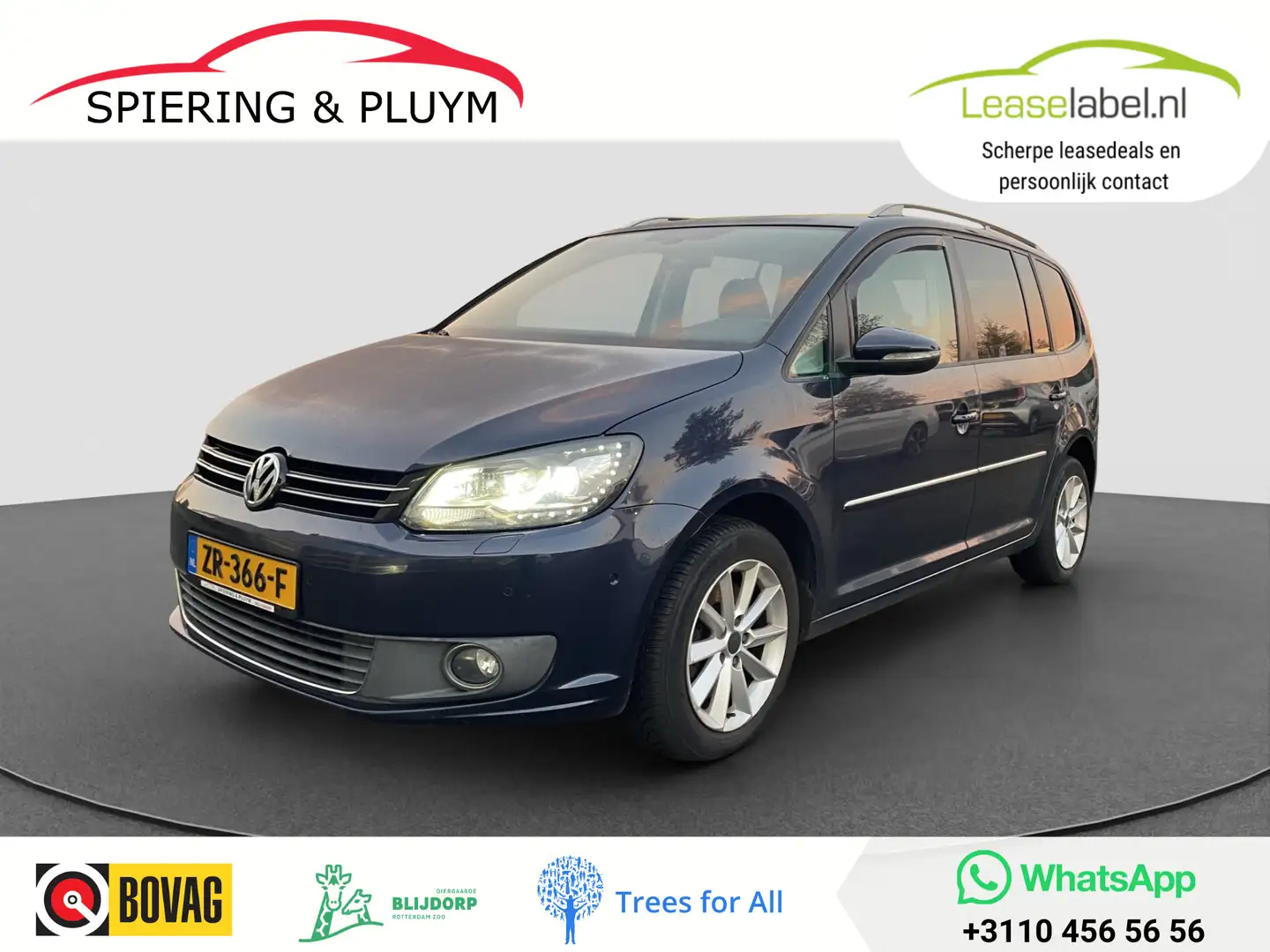 Volkswagen Touran 1.4 TSI Highline Trekhaak | Pano | Camera Bleu - 1