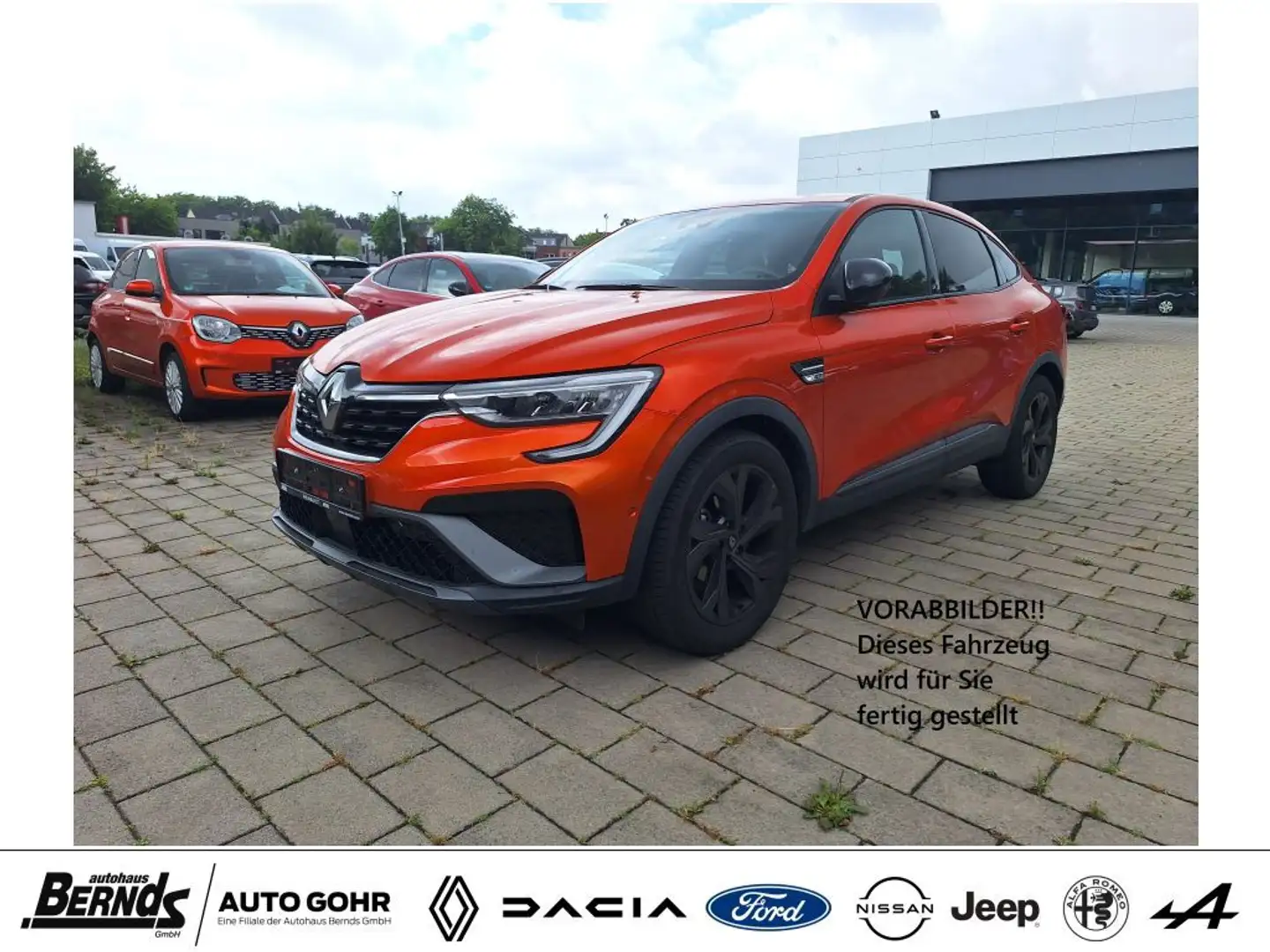 Renault Arkana TCe Mild Hybrid 160 EDC R.S. FAST TRACK KLIMATUO. Oranžová - 1